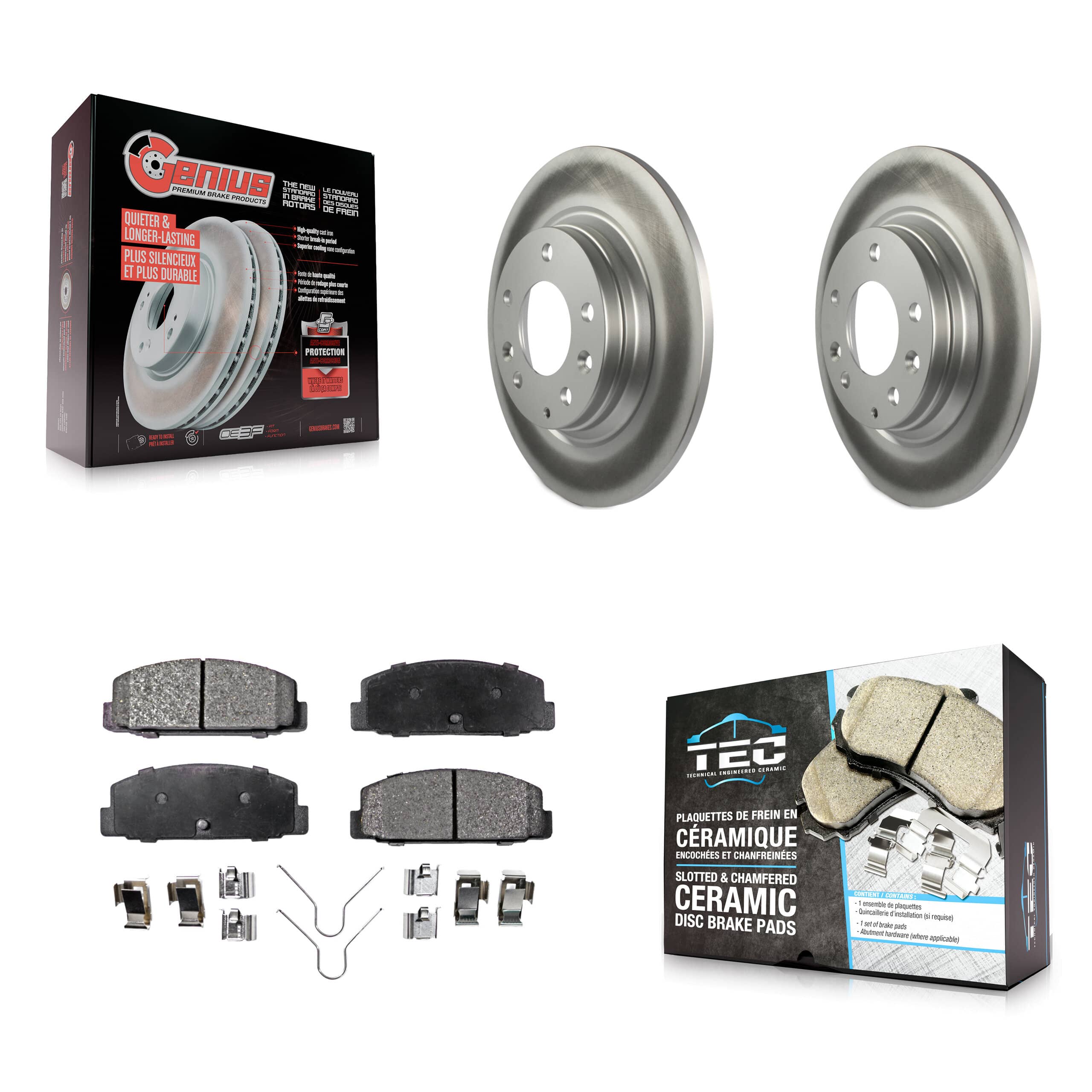Transit Auto - KGT-101483 - Rear Disc Brake Kits