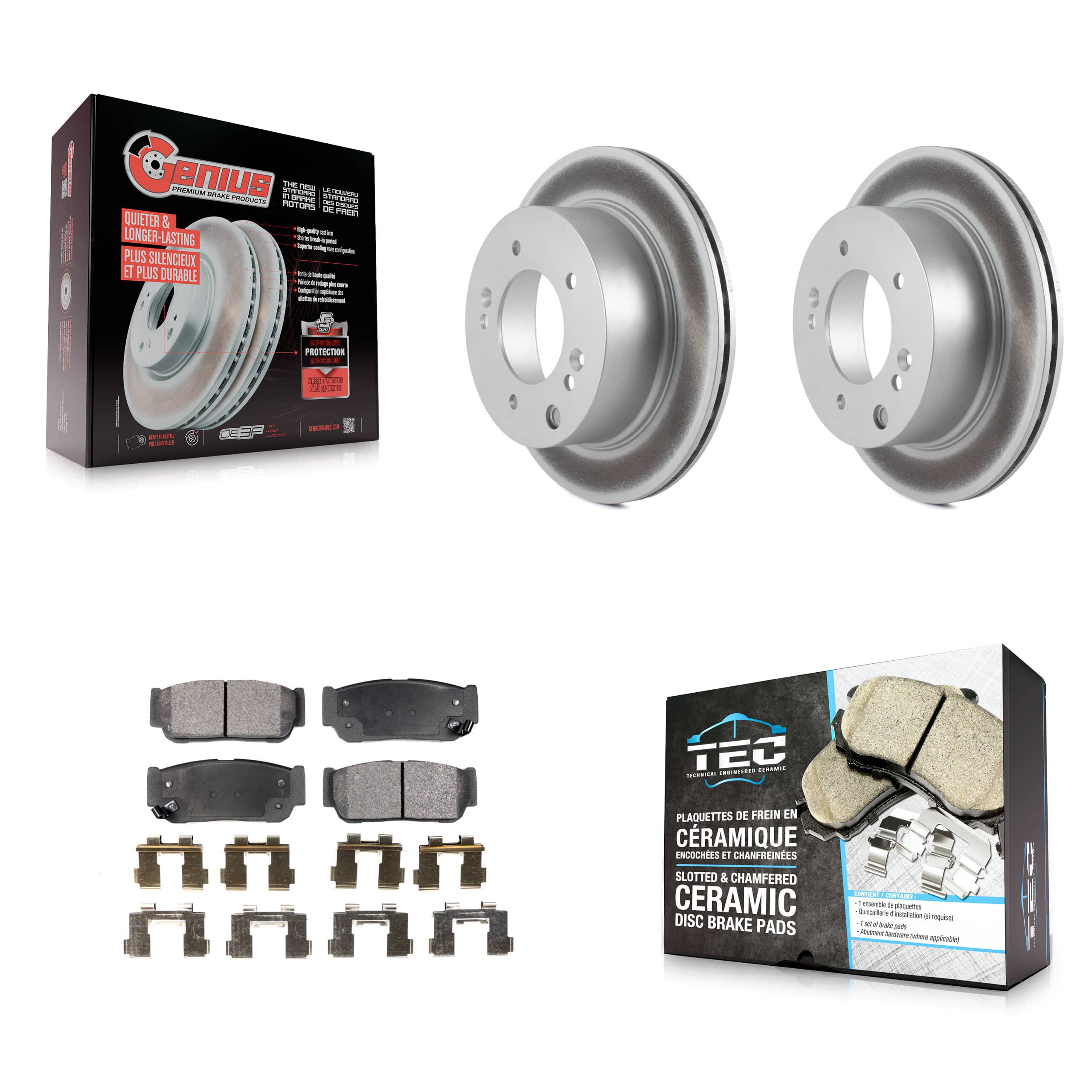 Transit Auto - KGT-101503 - Rear Disc Brake Kits