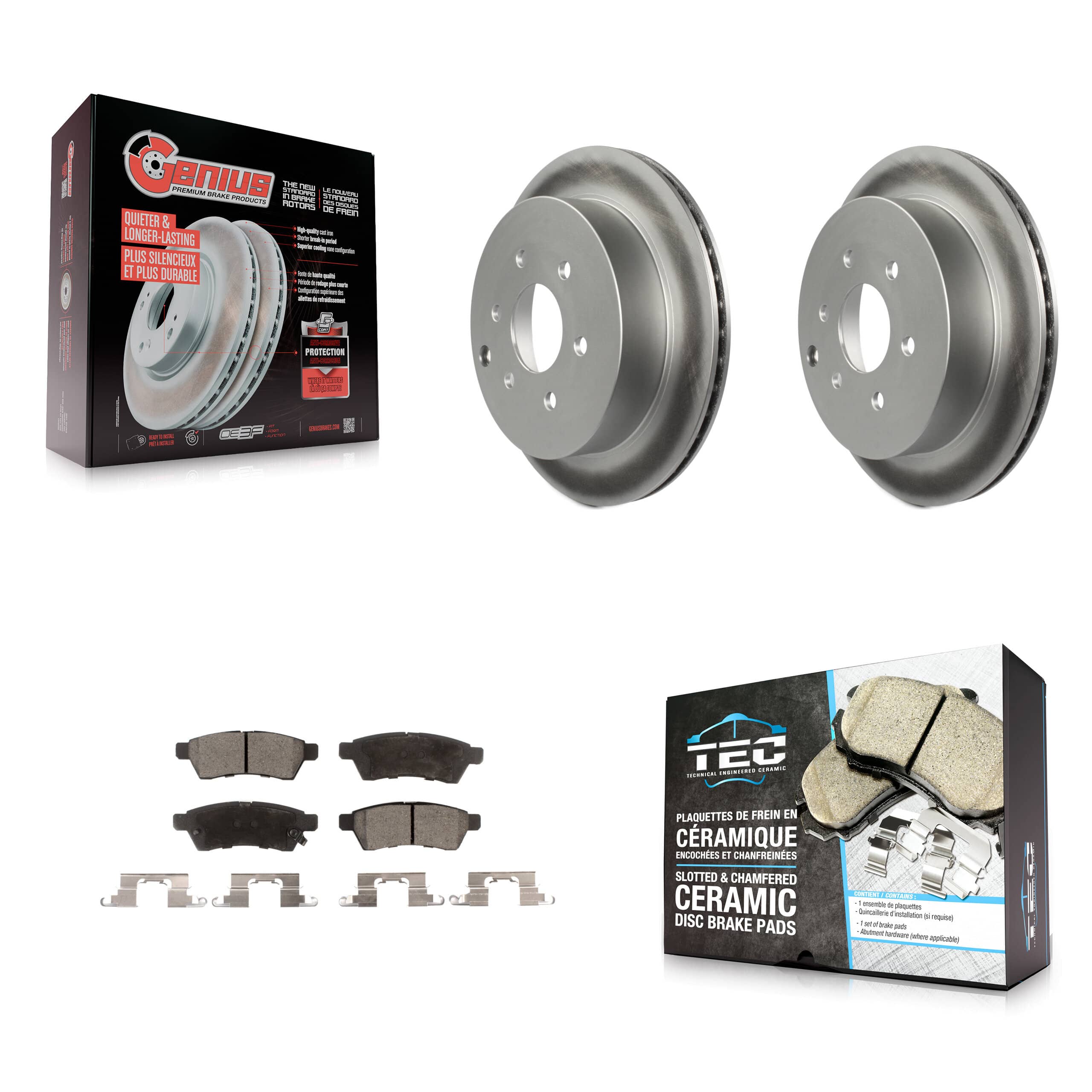 Transit Auto - KGT-101517 - Rear Disc Brake Kits
