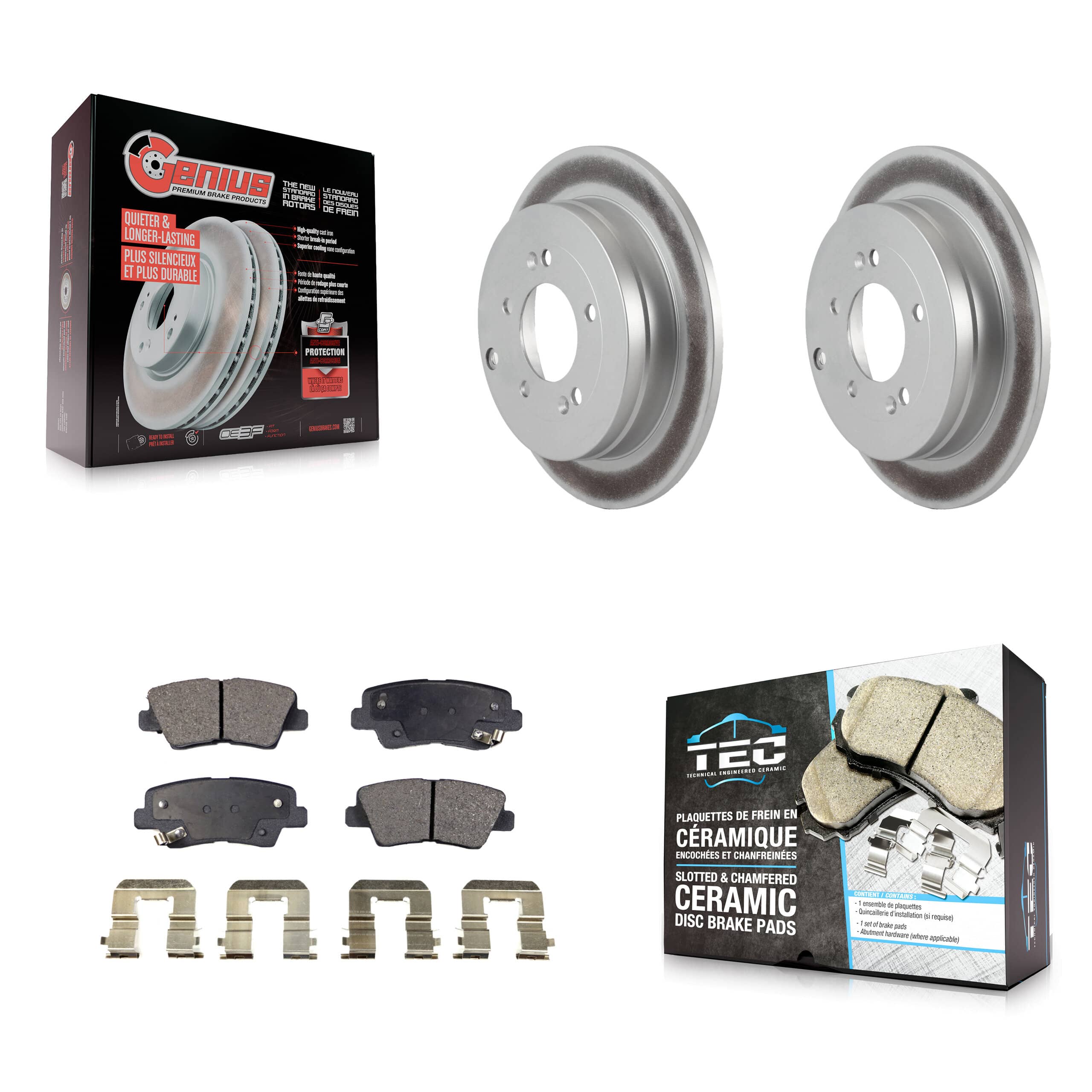 Transit Auto - KGT-101524 - Rear Disc Brake Kits
