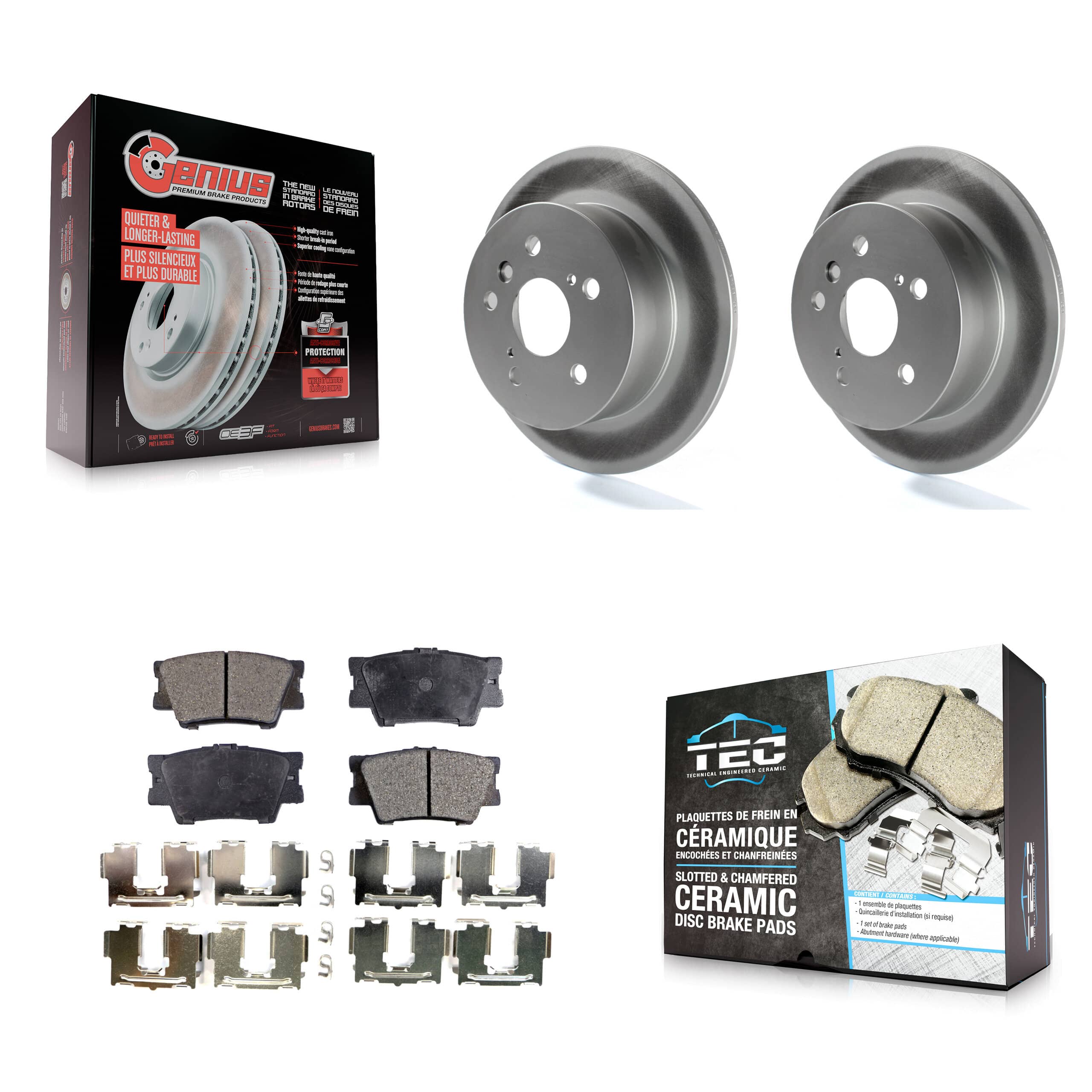Transit Auto - KGT-101538 - Rear Disc Brake Kits
