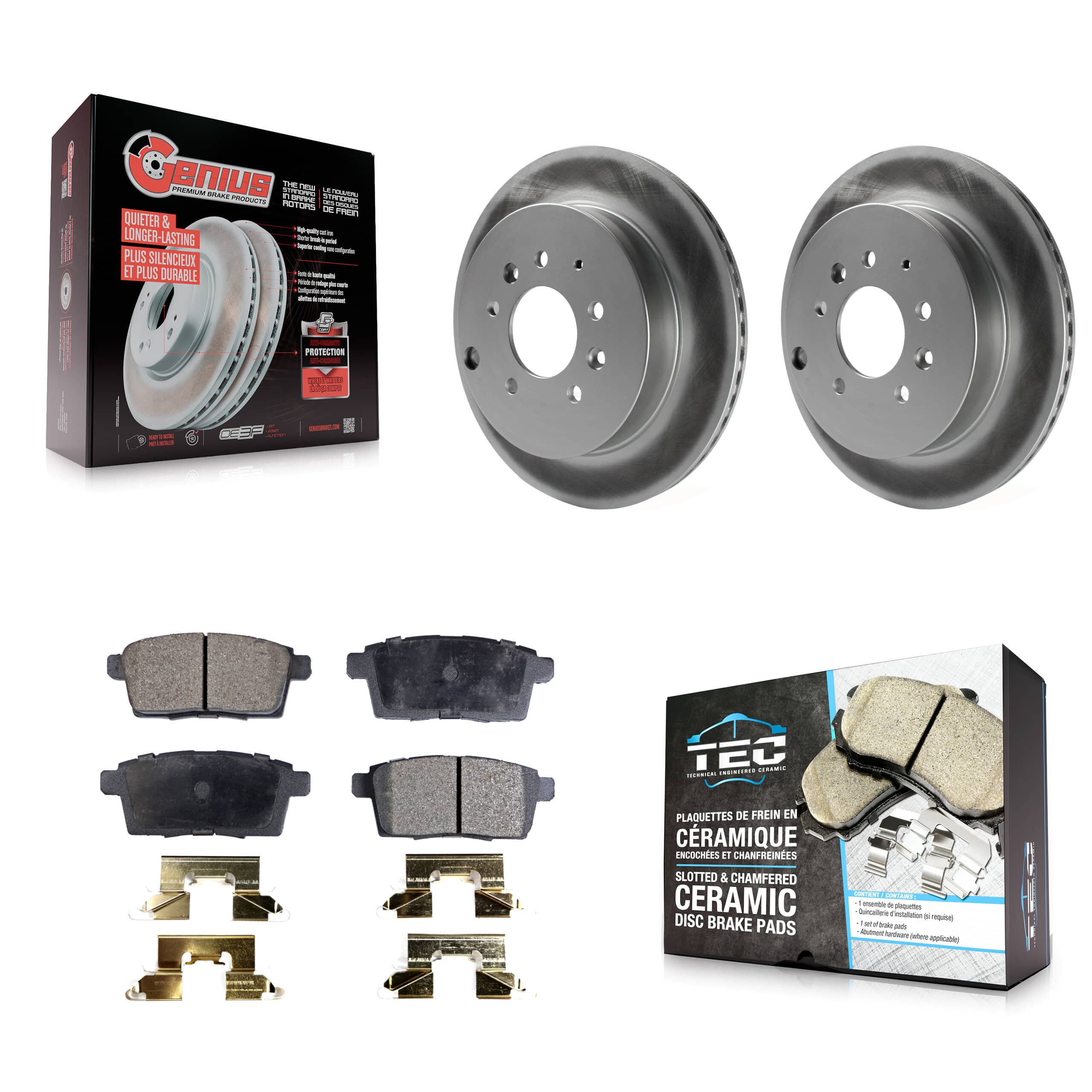Transit Auto - KGT-101557 - Rear Disc Brake Kits
