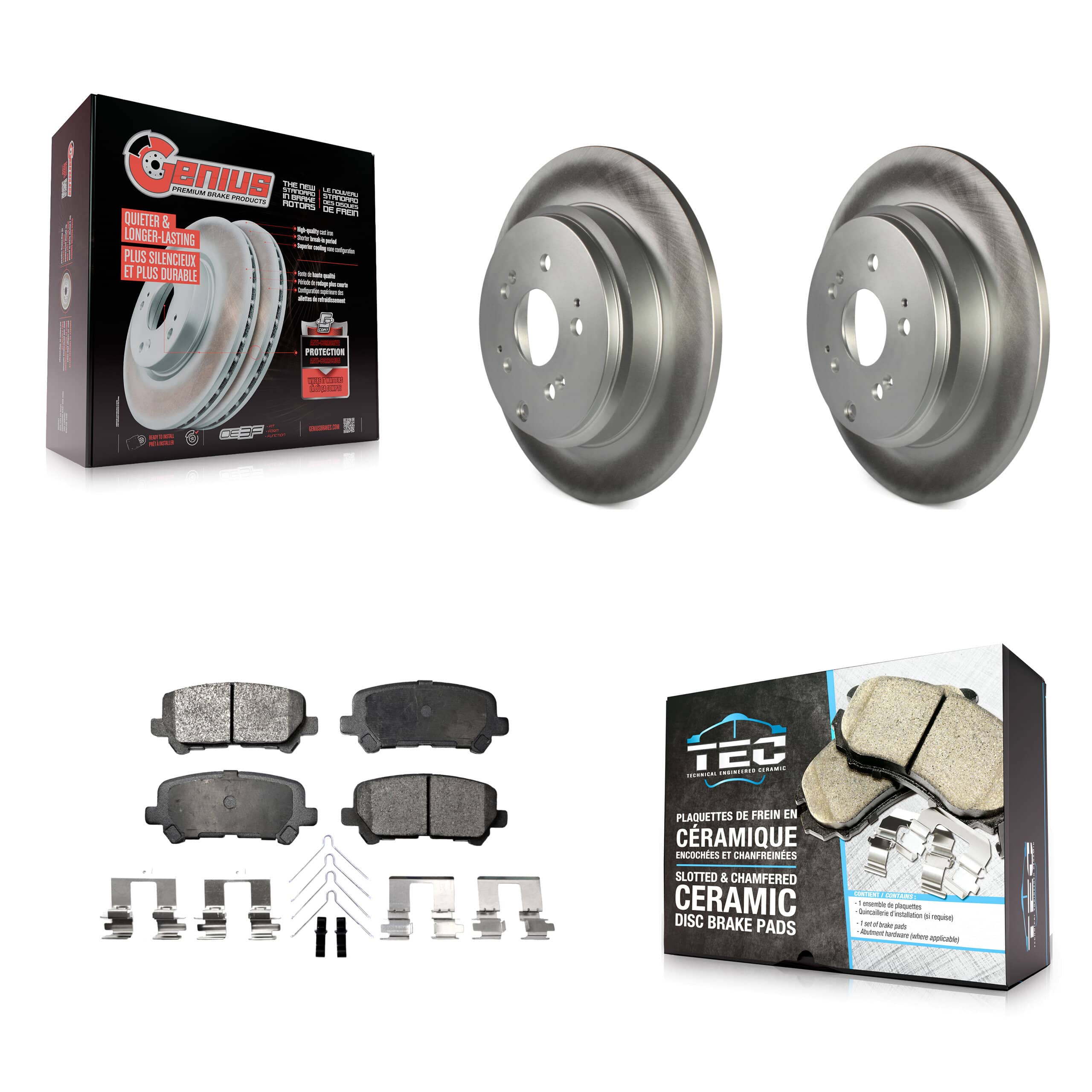 Transit Auto - KGT-101560 - Rear Disc Brake Kits