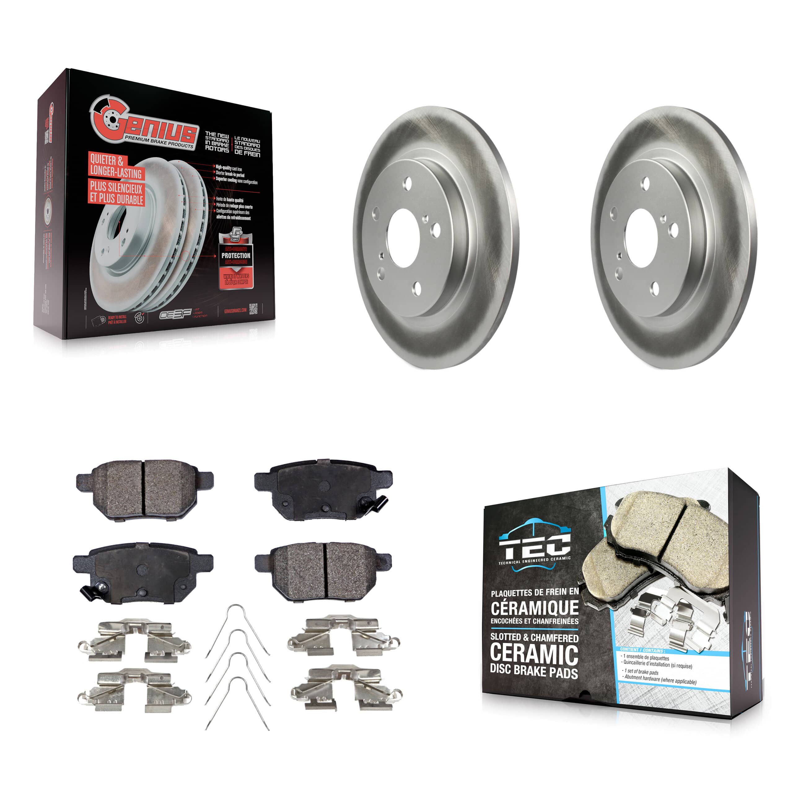 Transit Auto - KGT-101580 - Rear Disc Brake Kits