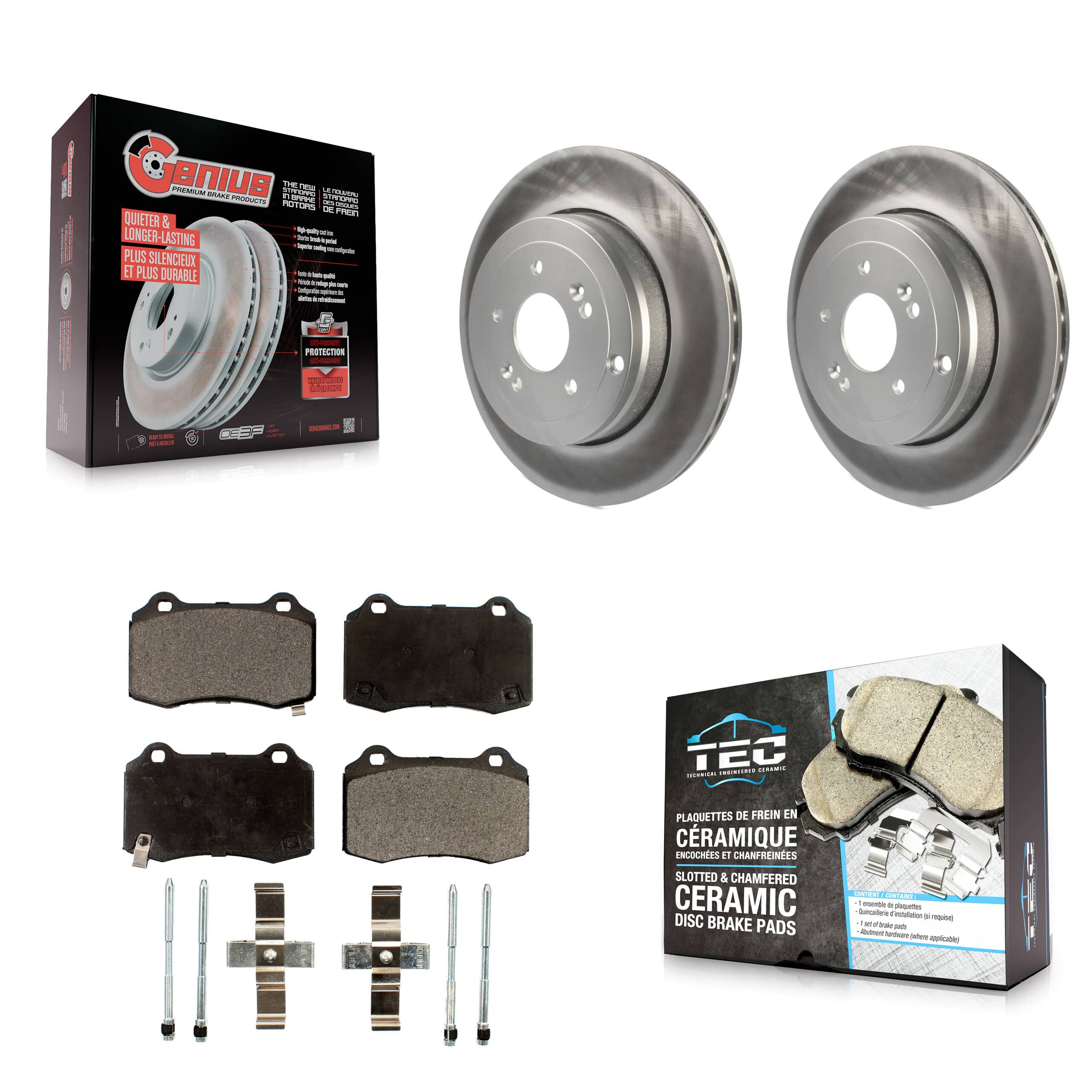 Transit Auto - KGT-101602 - Rear Disc Brake Kits