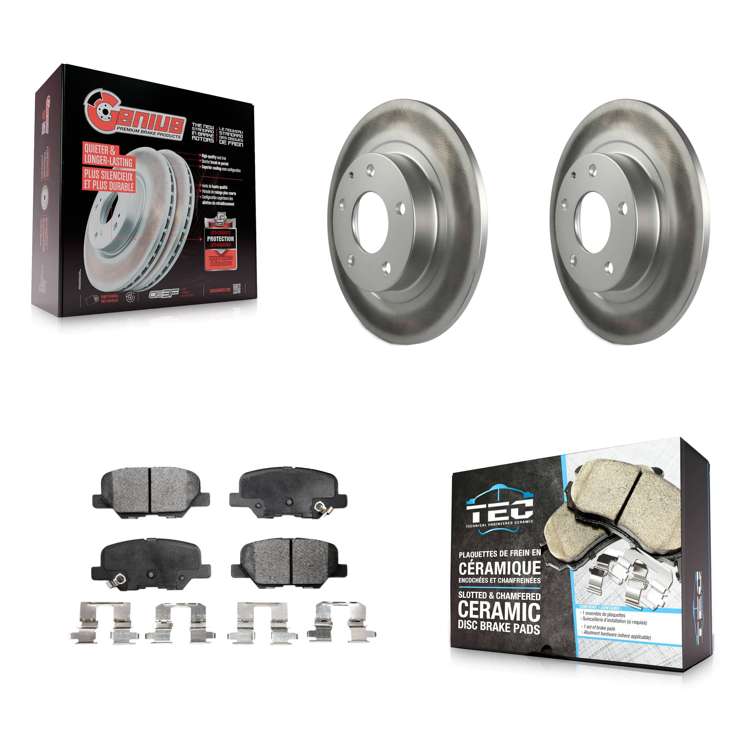 Transit Auto - KGT-101650 - Rear Disc Brake Kits