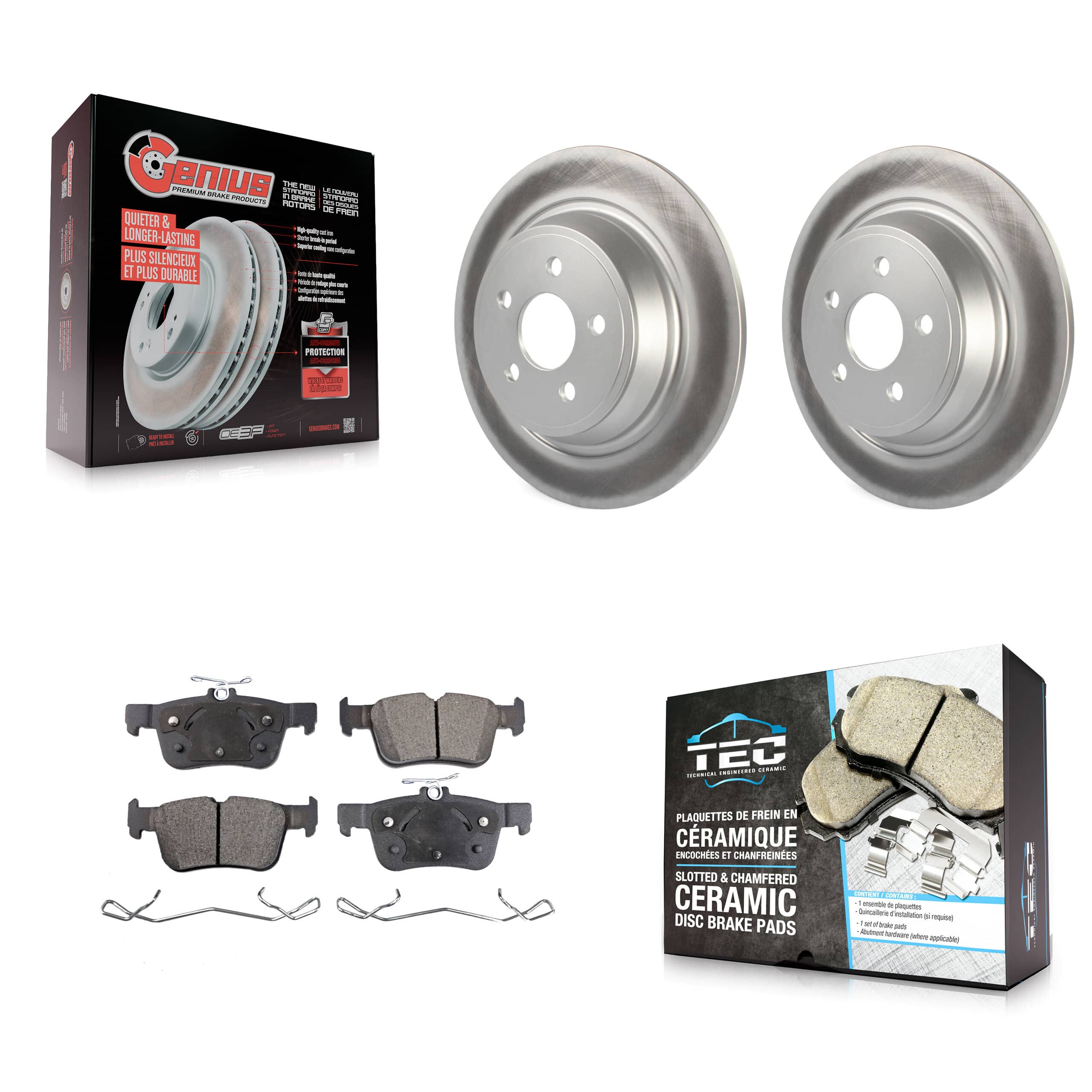 Transit Auto - KGT-101681 - Rear Disc Brake Kits