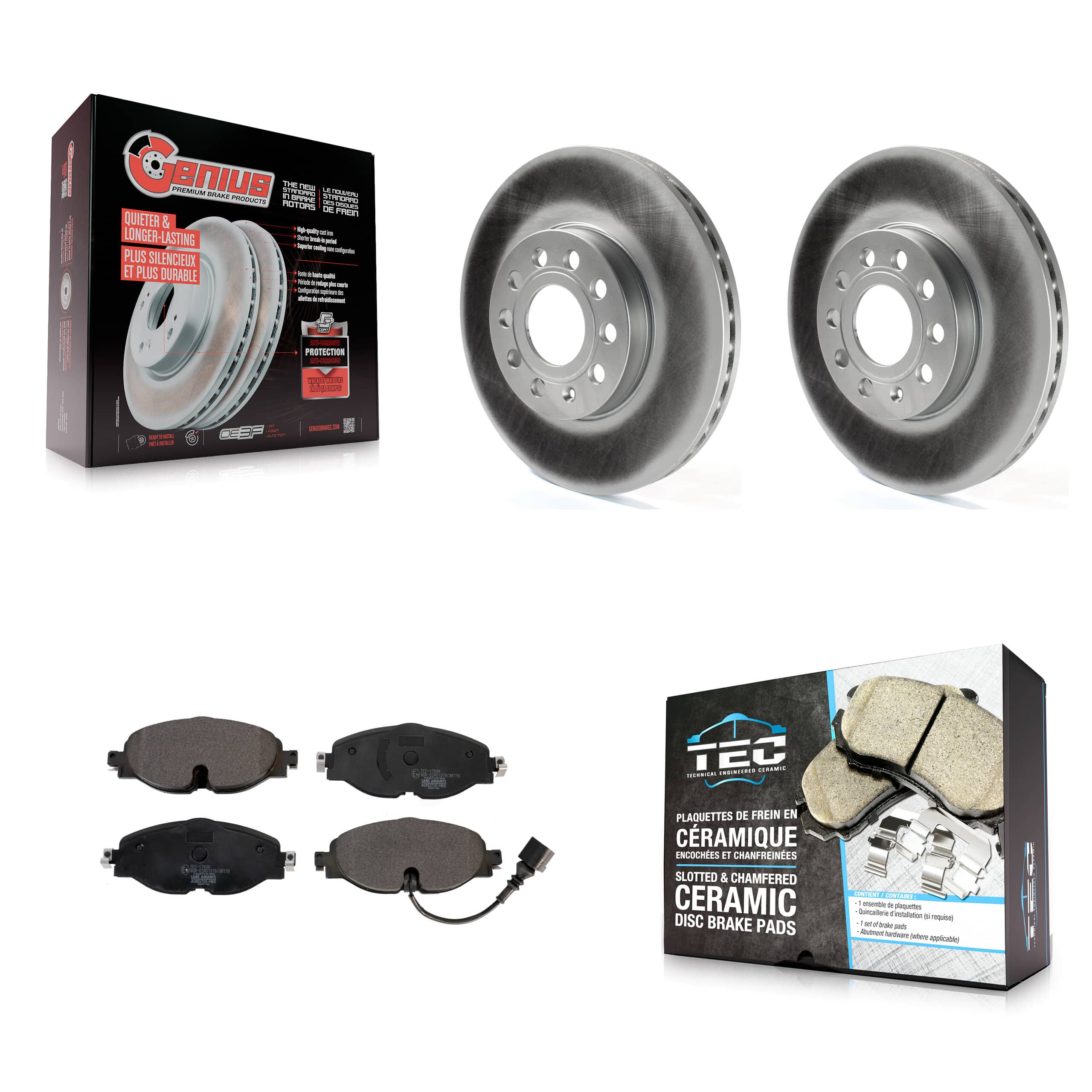 Transit Auto - KGT-102015 - Front Disc Brake Kits