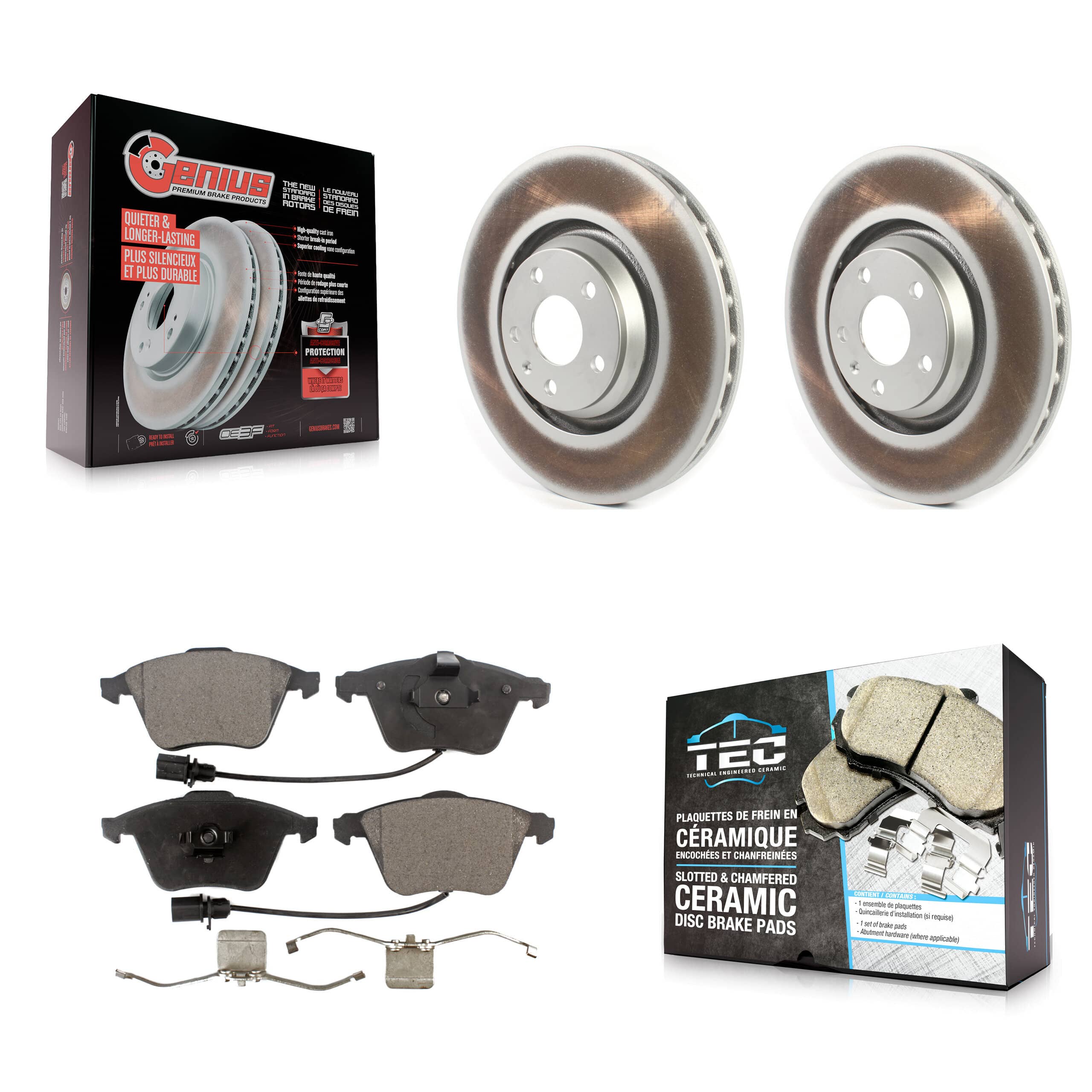 Transit Auto - KGT-102074 - Front Disc Brake Kits