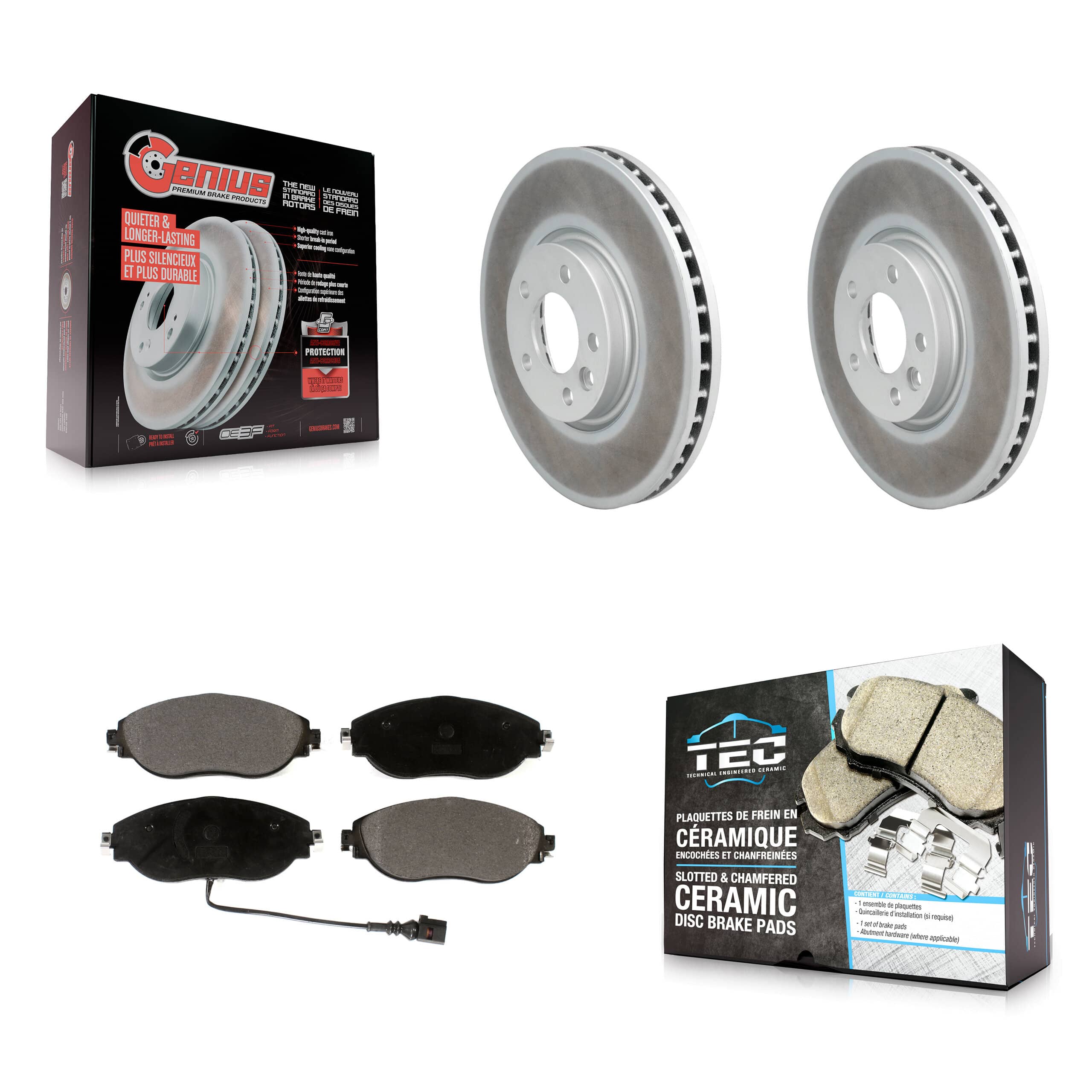 Transit Auto - KGT-102077 - Front Disc Brake Kits