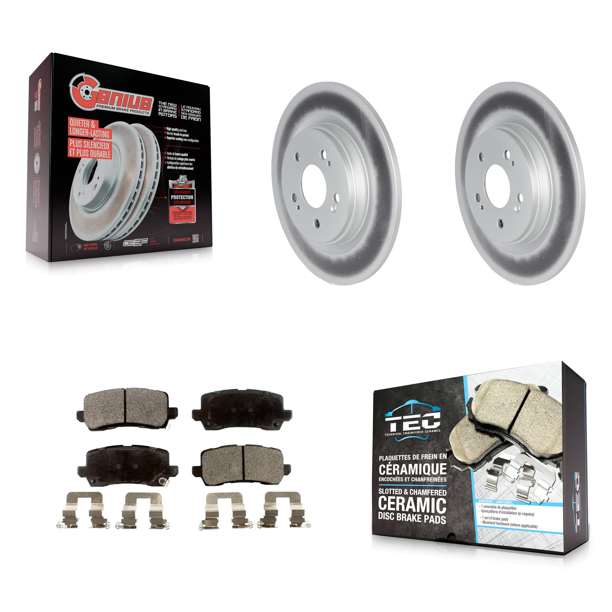 Transit Auto - KGT-102218 - Rear Disc Brake Kits