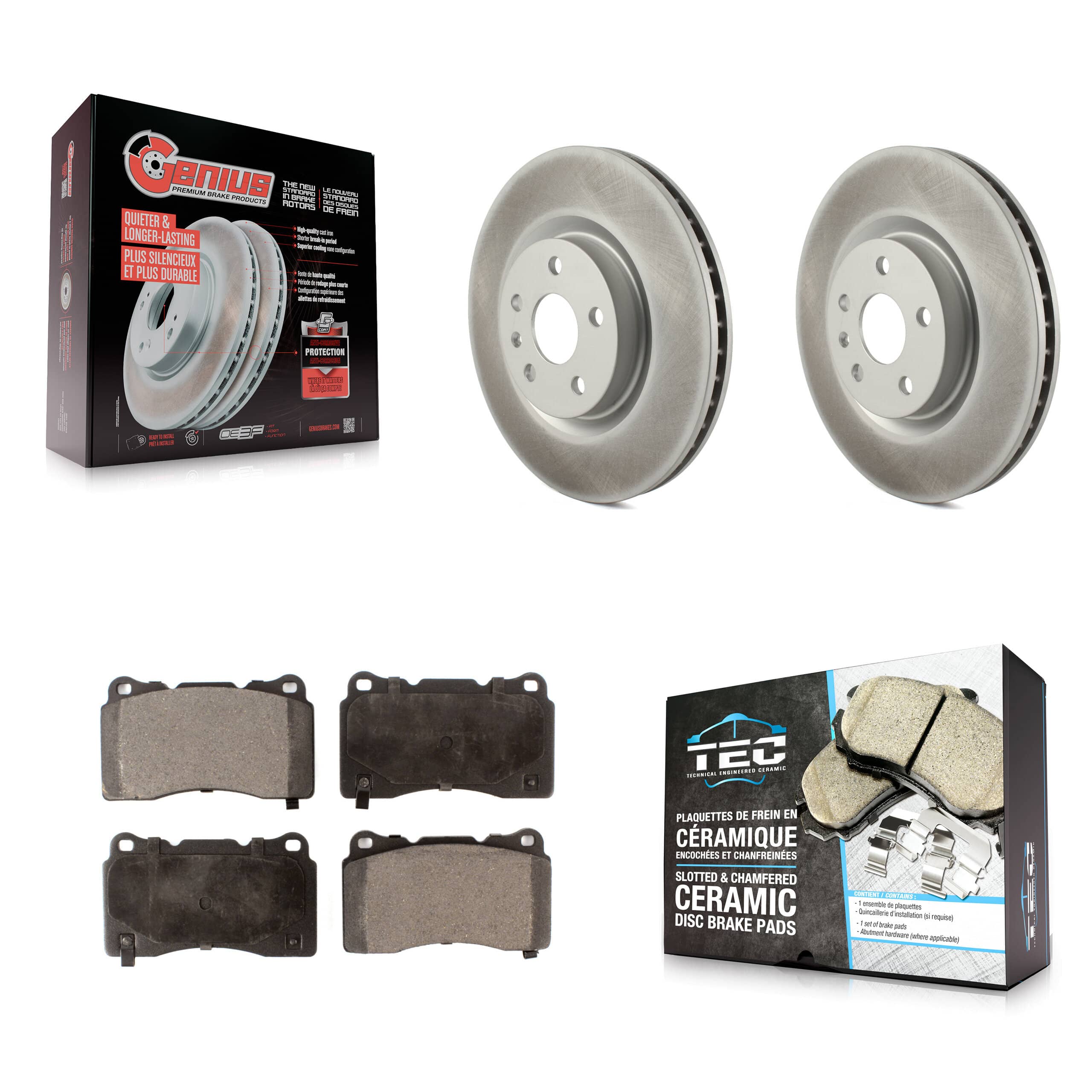 Transit Auto - KGT-102455 - Front Disc Brake Kits