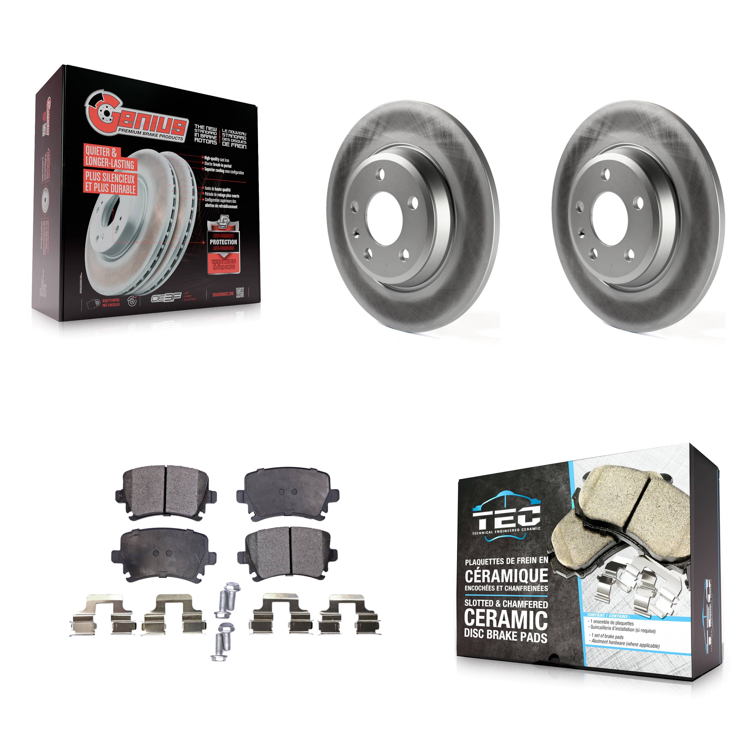Transit Auto - KGT-102693 - Rear Disc Brake Kits