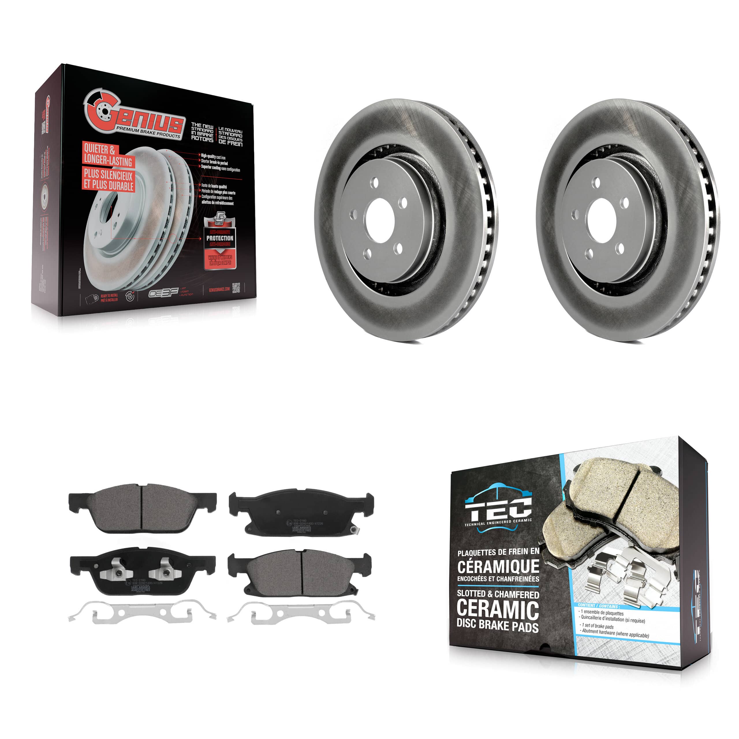 Transit Auto - KGT-102819 - Front Disc Brake Kits