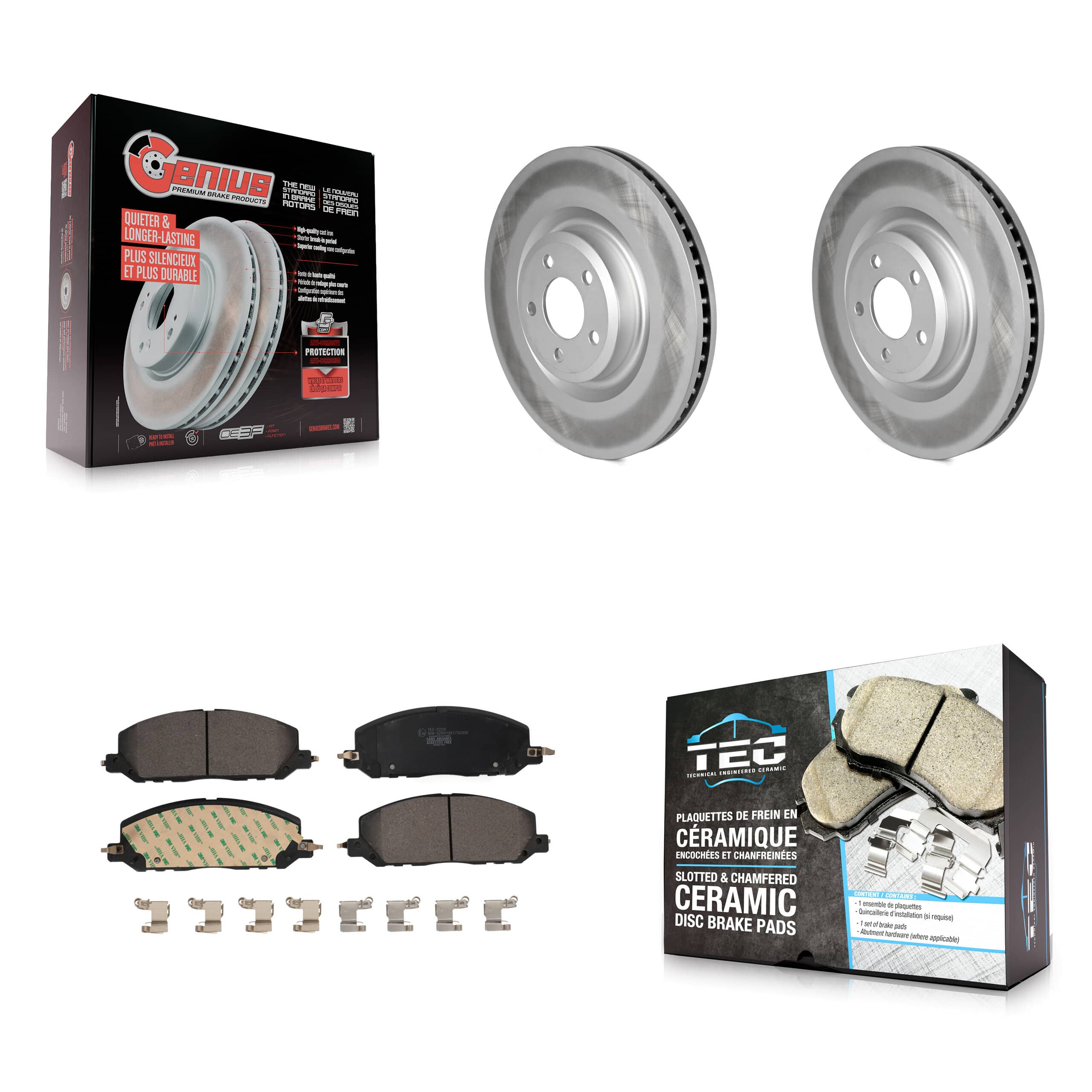 Transit Auto - KGT-102825 - Front Disc Brake Kits