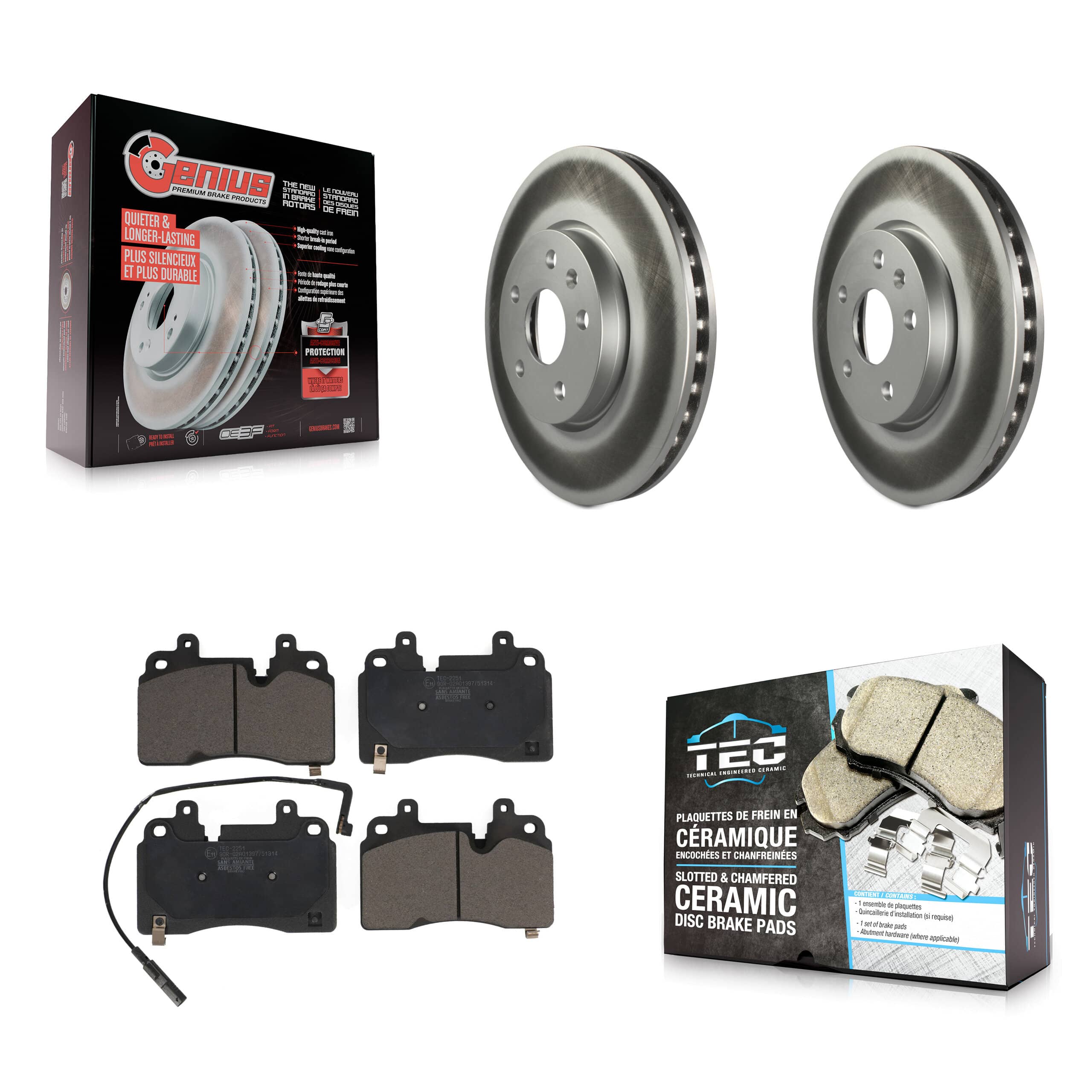 Transit Auto - KGT-102995 - Front Disc Brake Kits