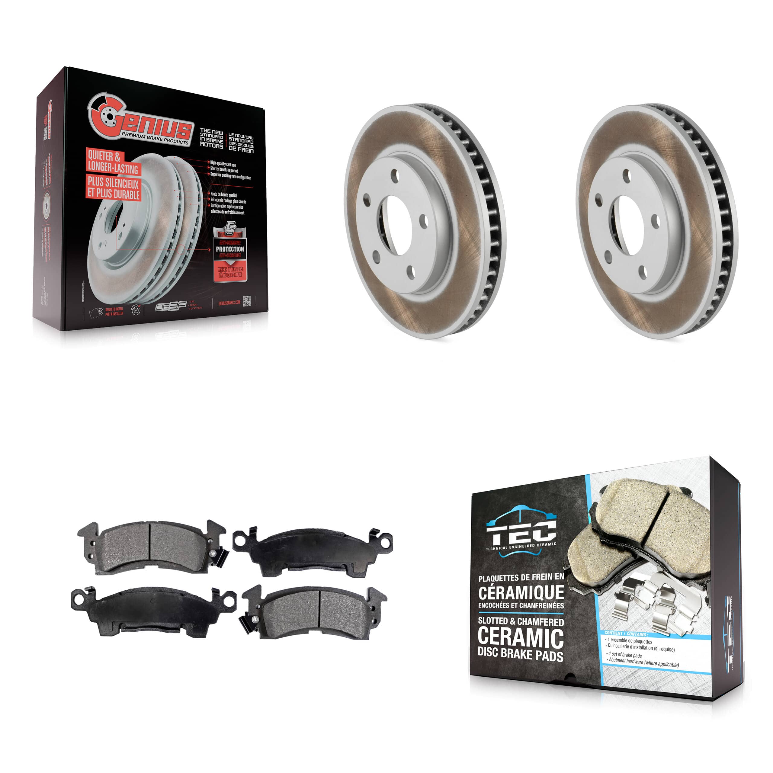 Transit Auto - KGT-103165 - Front Disc Brake Kits