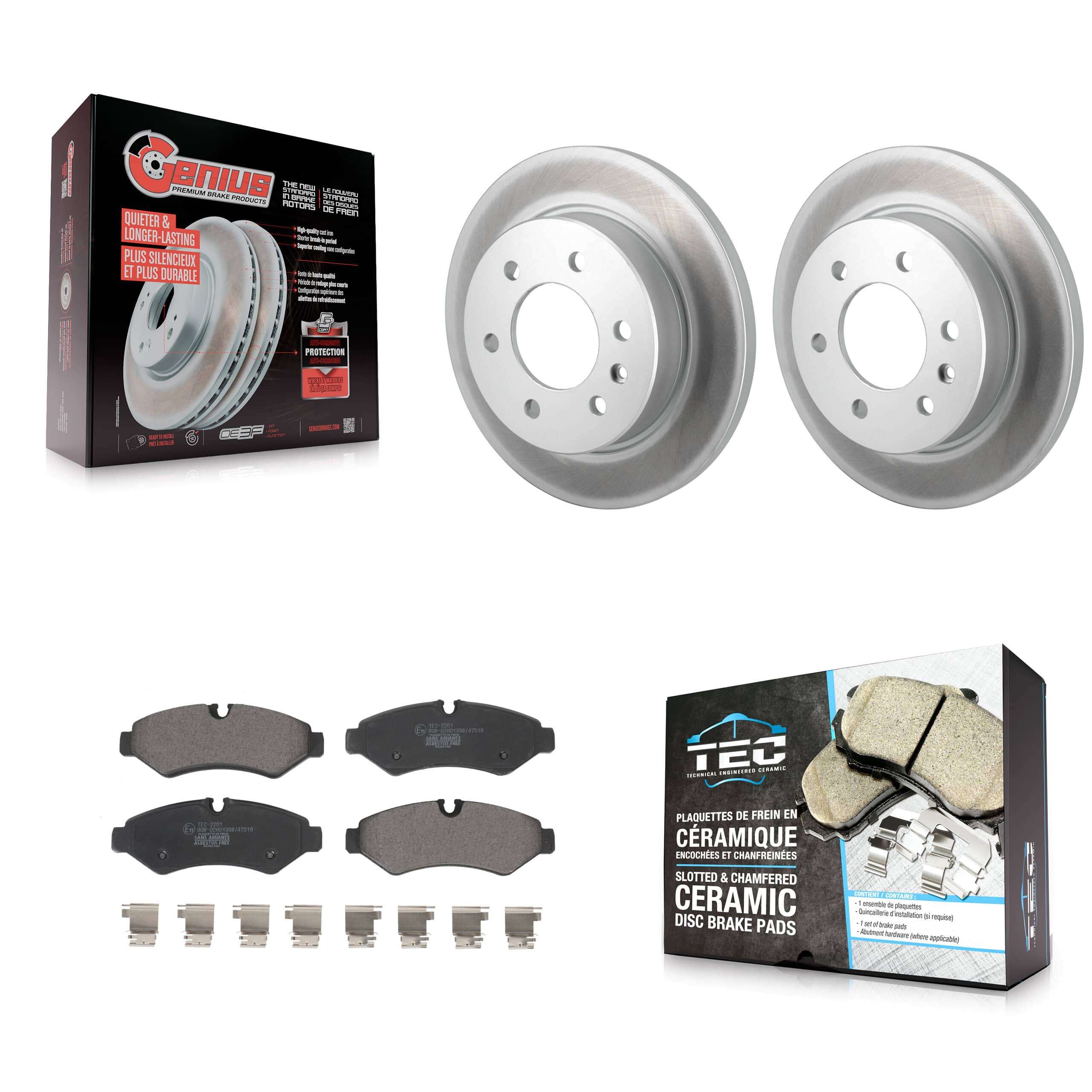 Transit Auto - KGT-103196 - Rear Disc Brake Kits