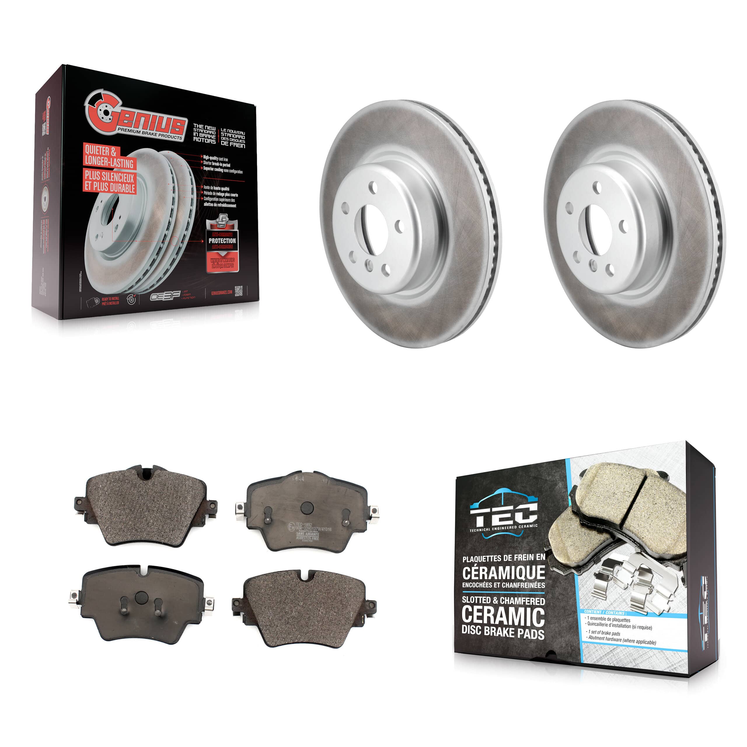 Transit Auto - KGT-103254 - Front Disc Brake Kits