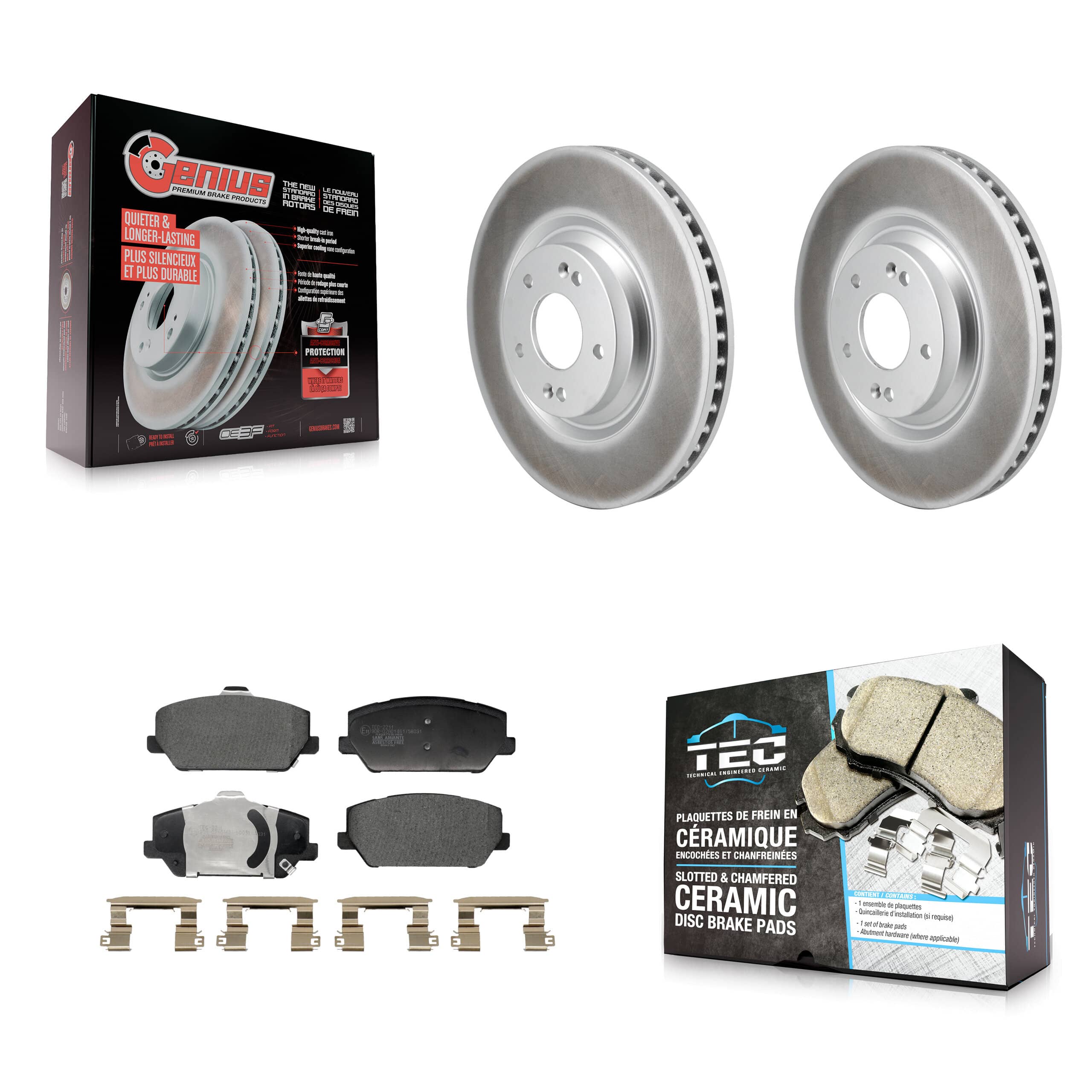 Transit Auto - KGT-103255 - Front Disc Brake Kits