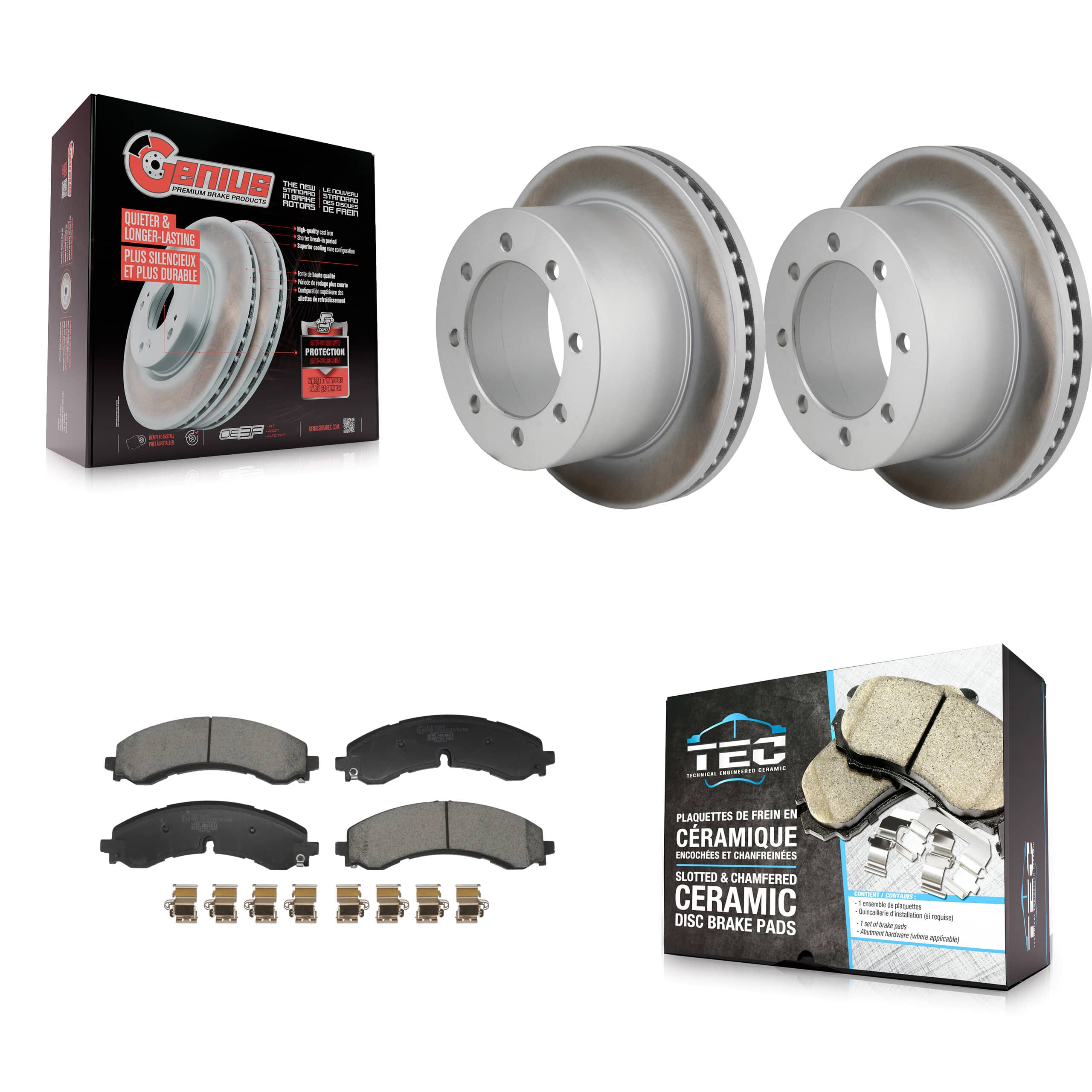 Transit Auto - KGT-103571 - Rear Disc Brake Kits