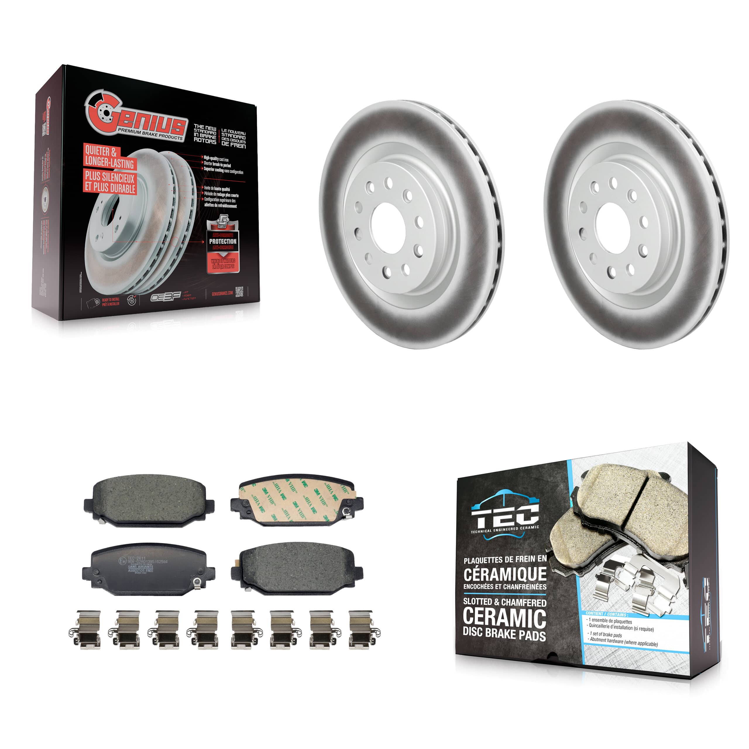 Transit Auto - KGT-104346 - Rear Disc Brake Kits