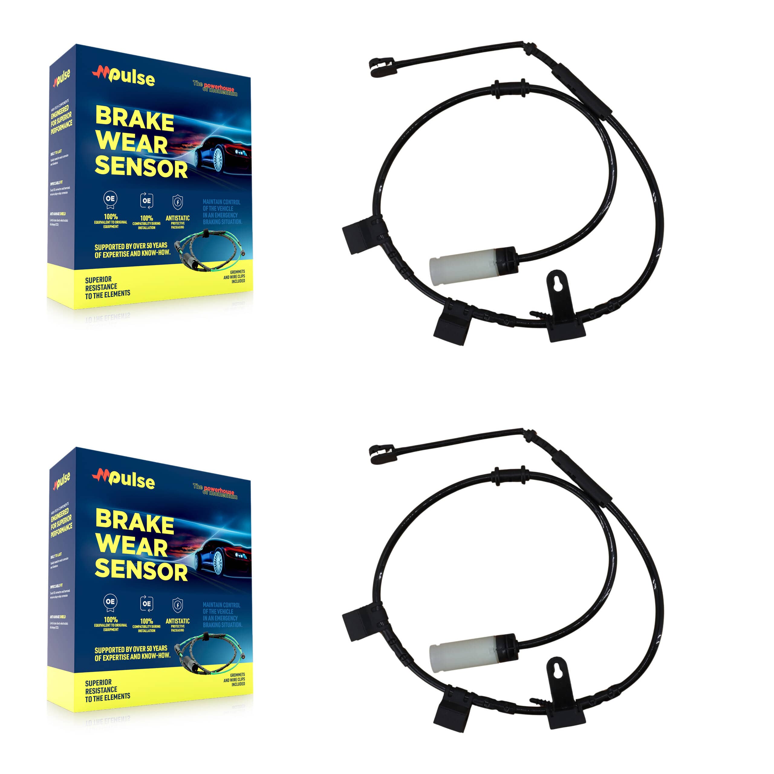 Mpulse - KSE-100012 - Front Disc Brake Pad Wear Sensor Kits