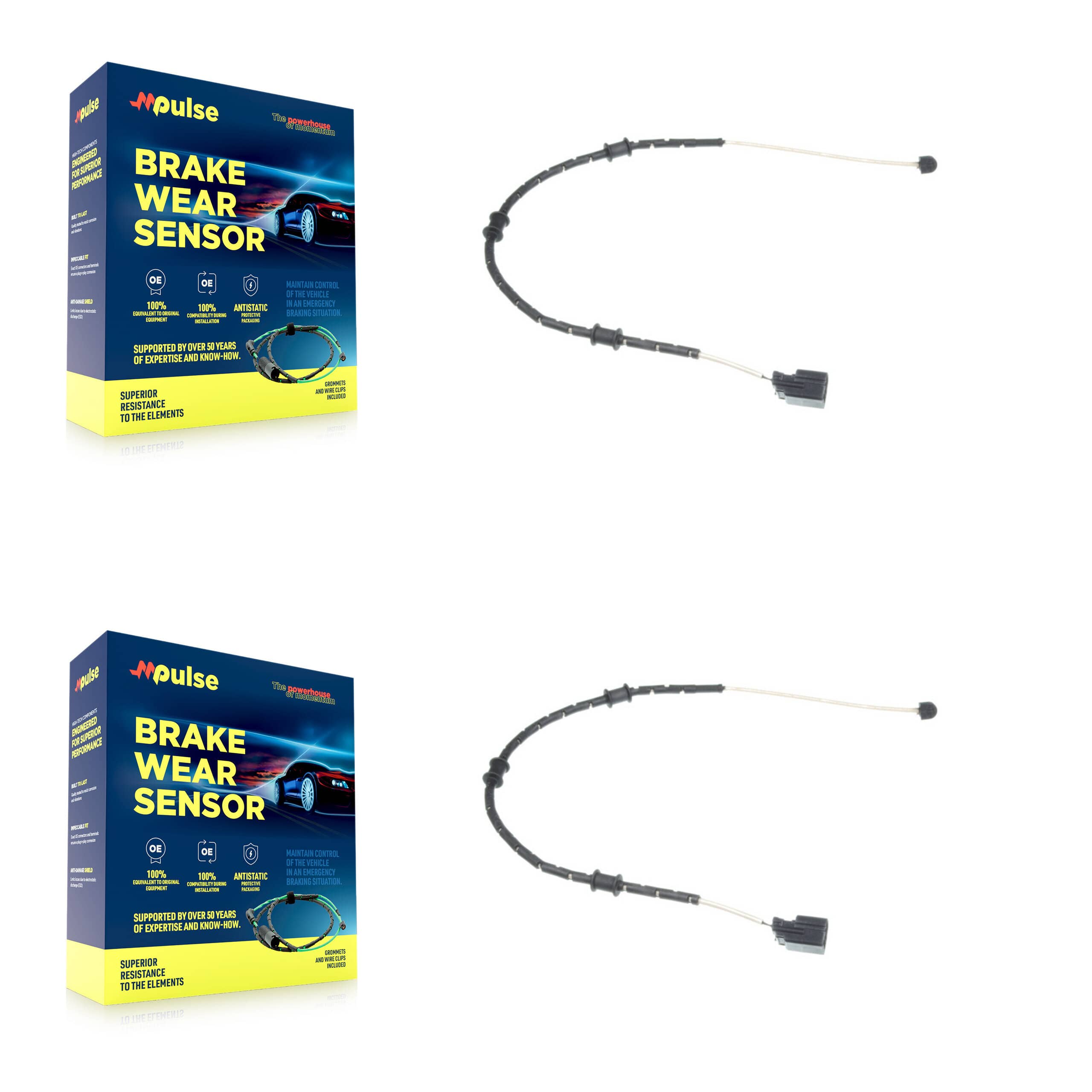 Mpulse - KSE-100020 - Front Disc Brake Pad Wear Sensor Kits