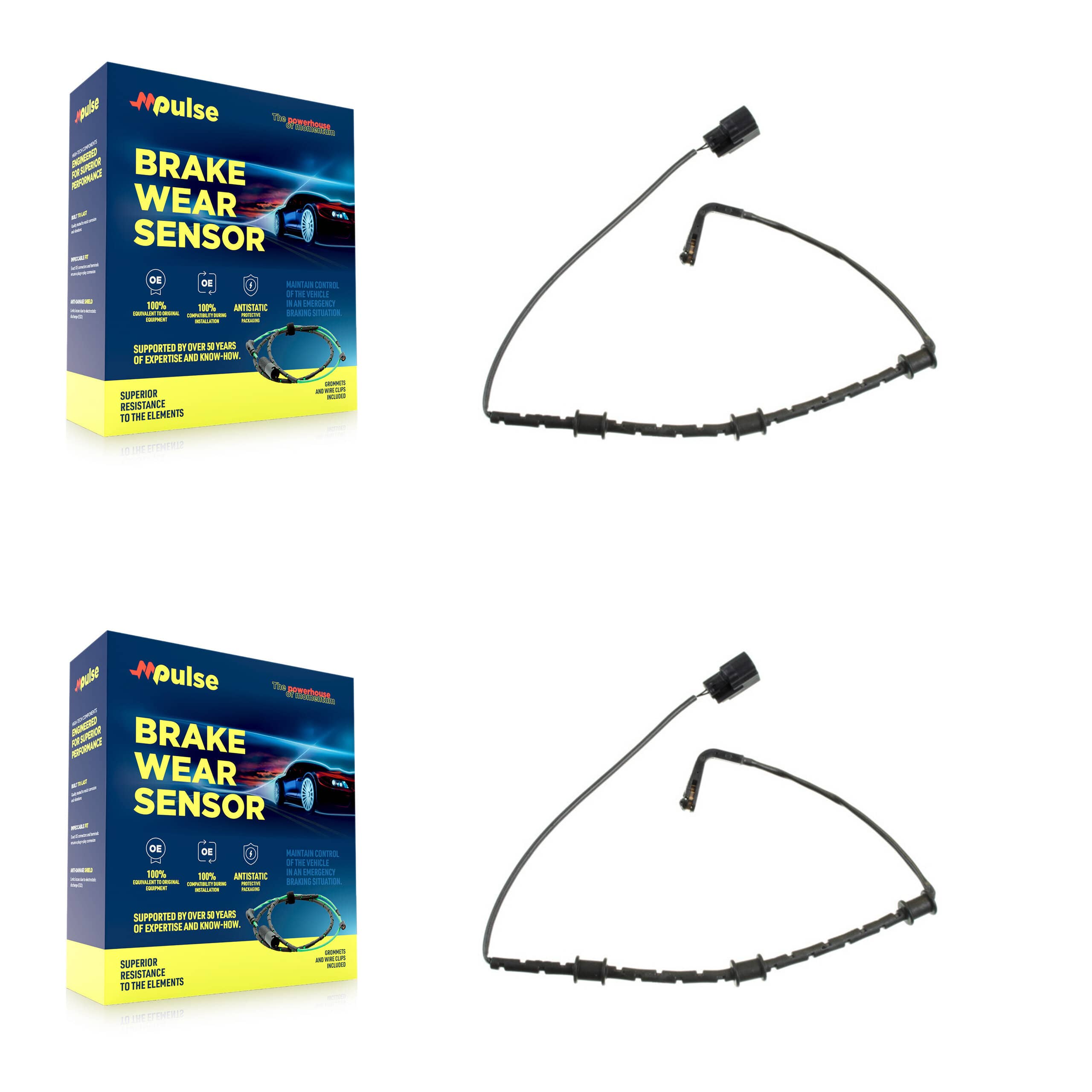 Mpulse - KSE-100321 - Rear Disc Brake Pad Wear Sensor Kits