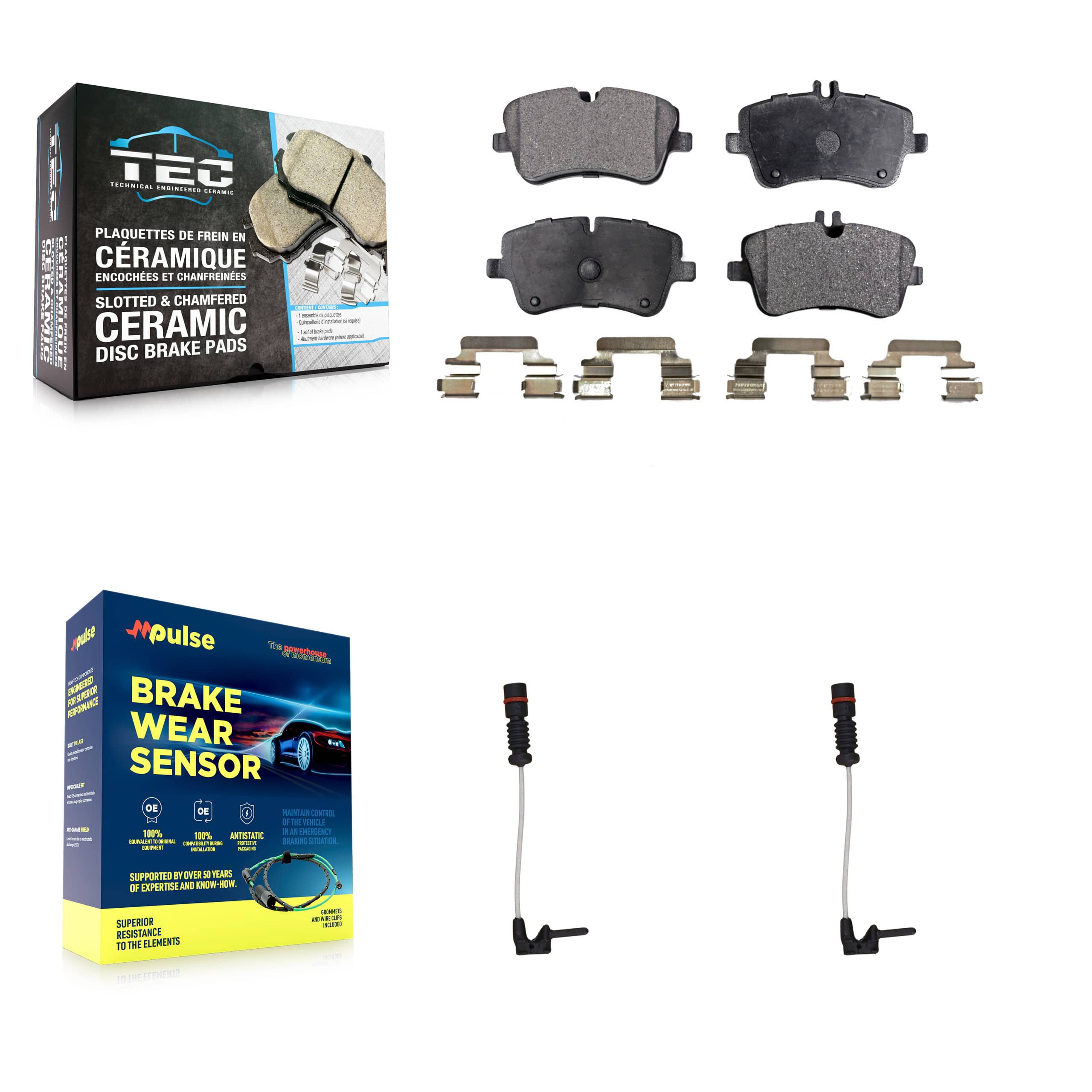 TEC - KTW-100959 - Front Disc Brake Pad Kits