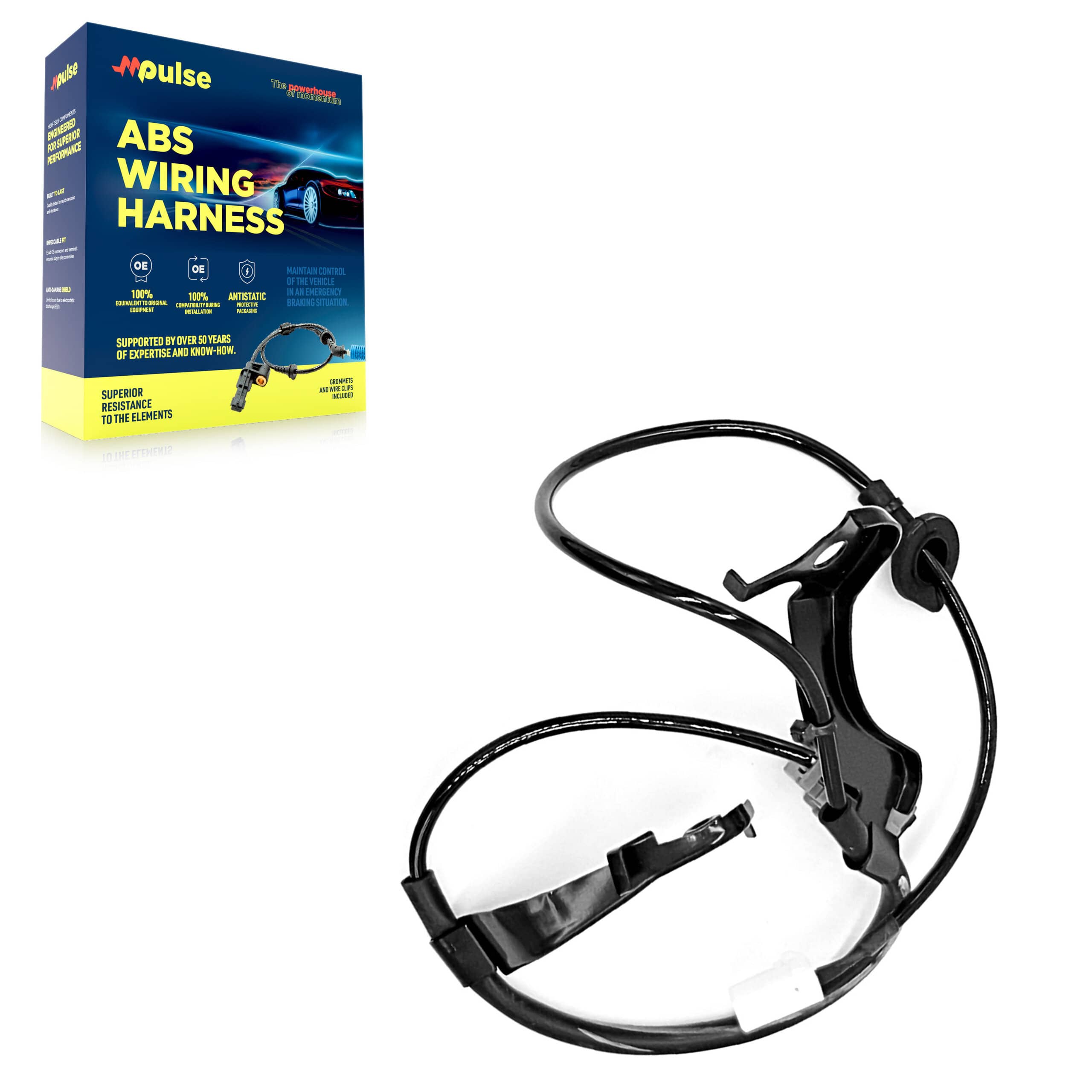 Mpulse - SEN-2ABS2516 - Rear Left ABS Wheel Speed Sensor Wiring Harness