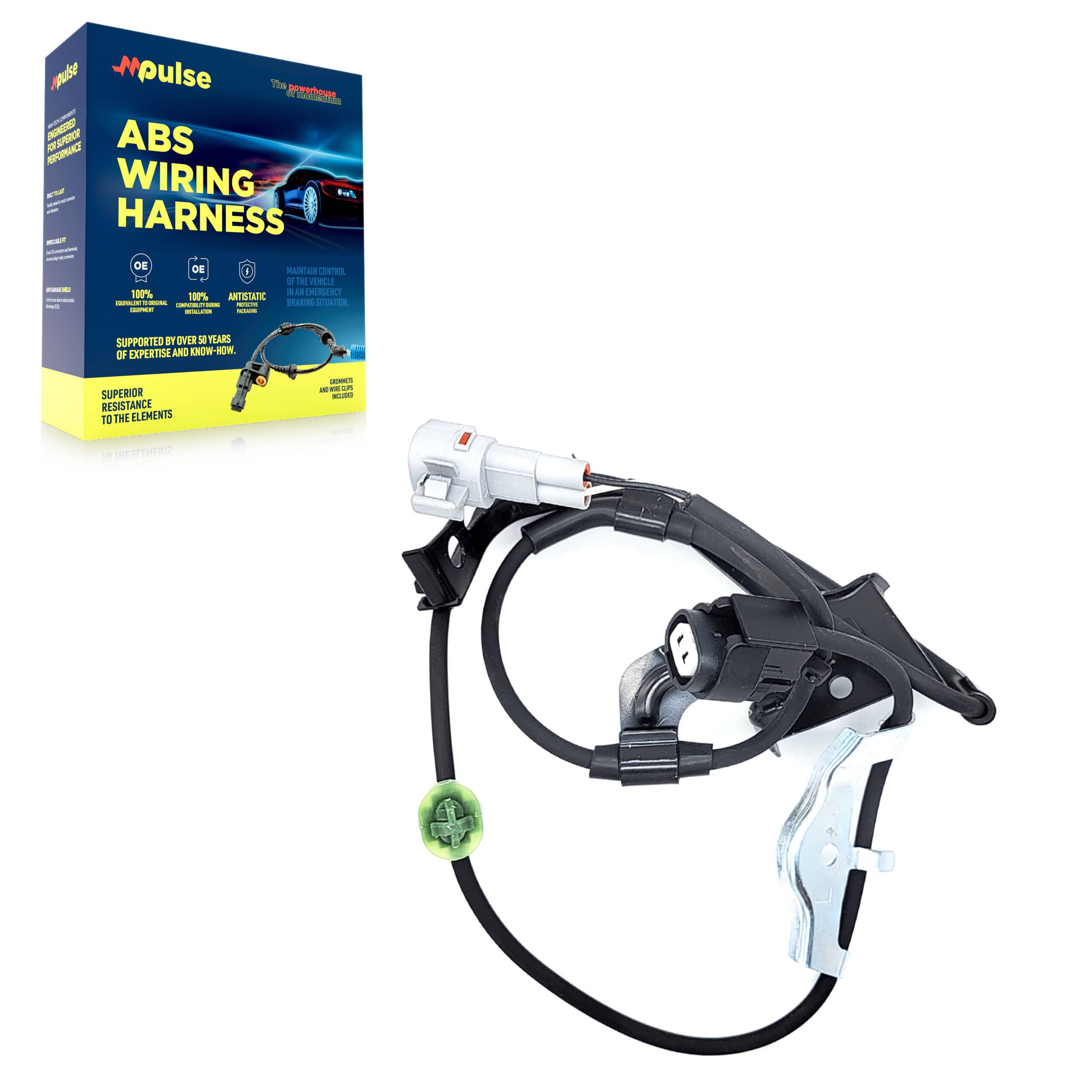 Mpulse - SEN-2ABS4912 - Front Left ABS Wheel Speed Sensor Wiring Harness