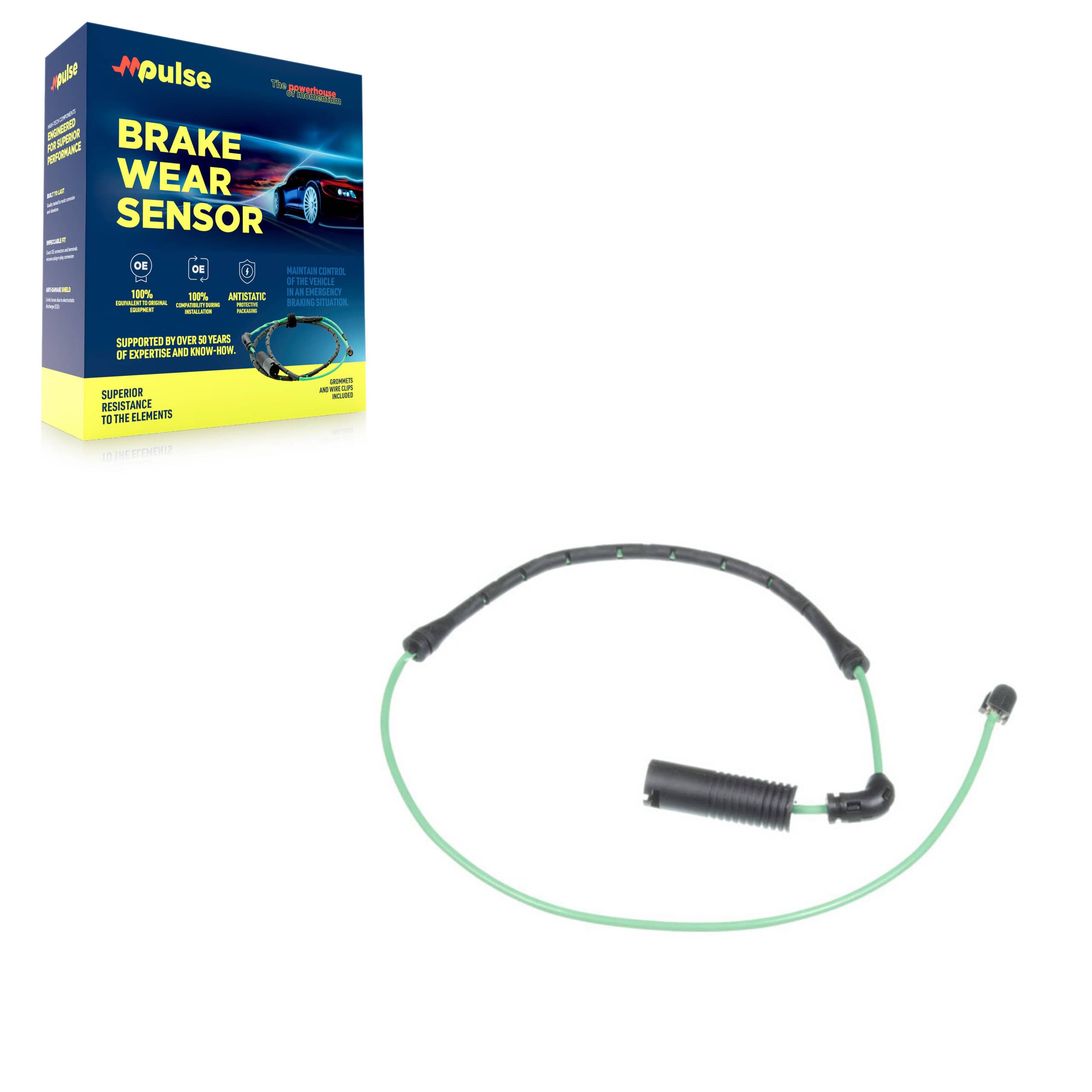 Mpulse - SEN-2BWS0123 - Front Disc Brake Pad Wear Sensor