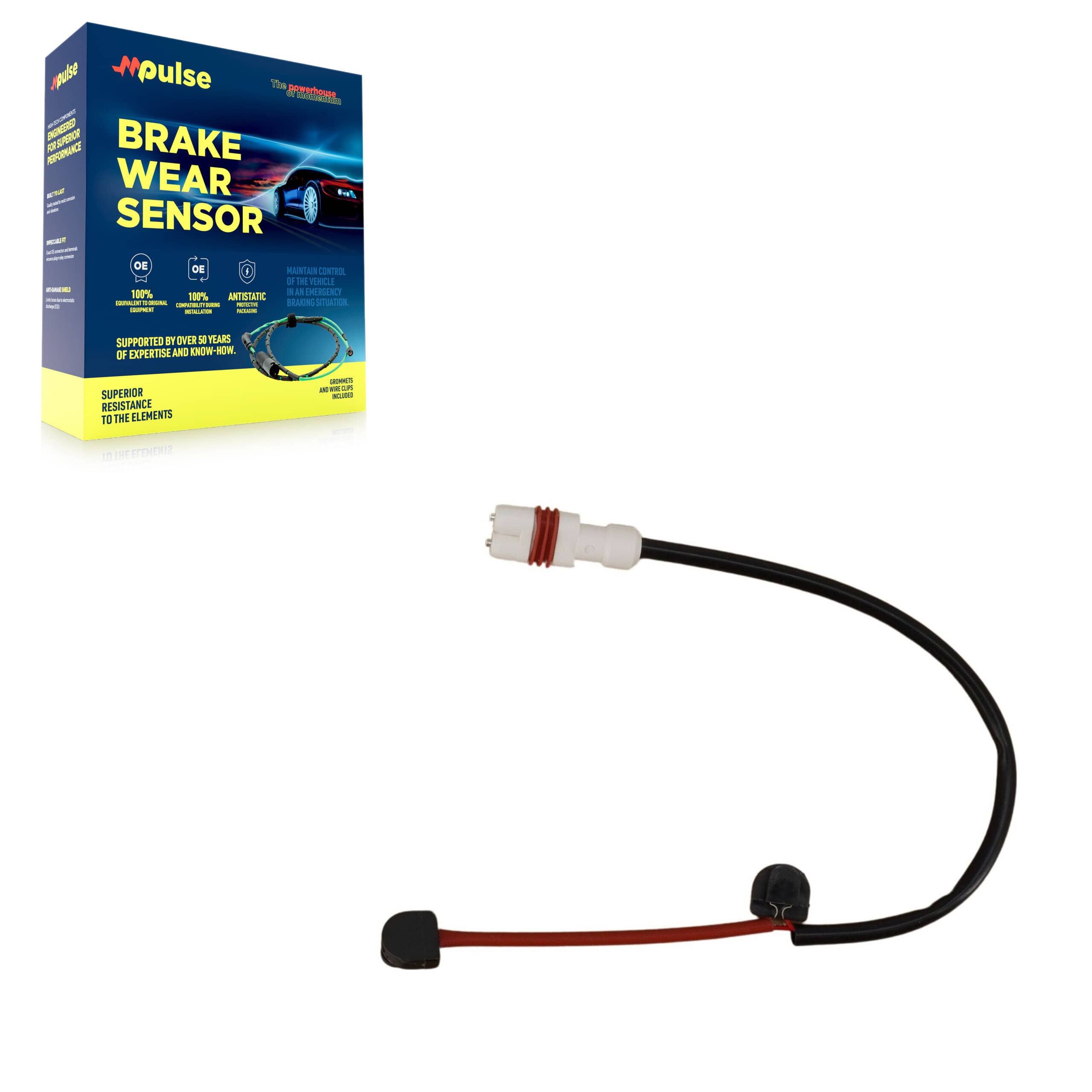 Mpulse - SEN-2BWS0178 - Front Left Disc Brake Pad Wear Sensor