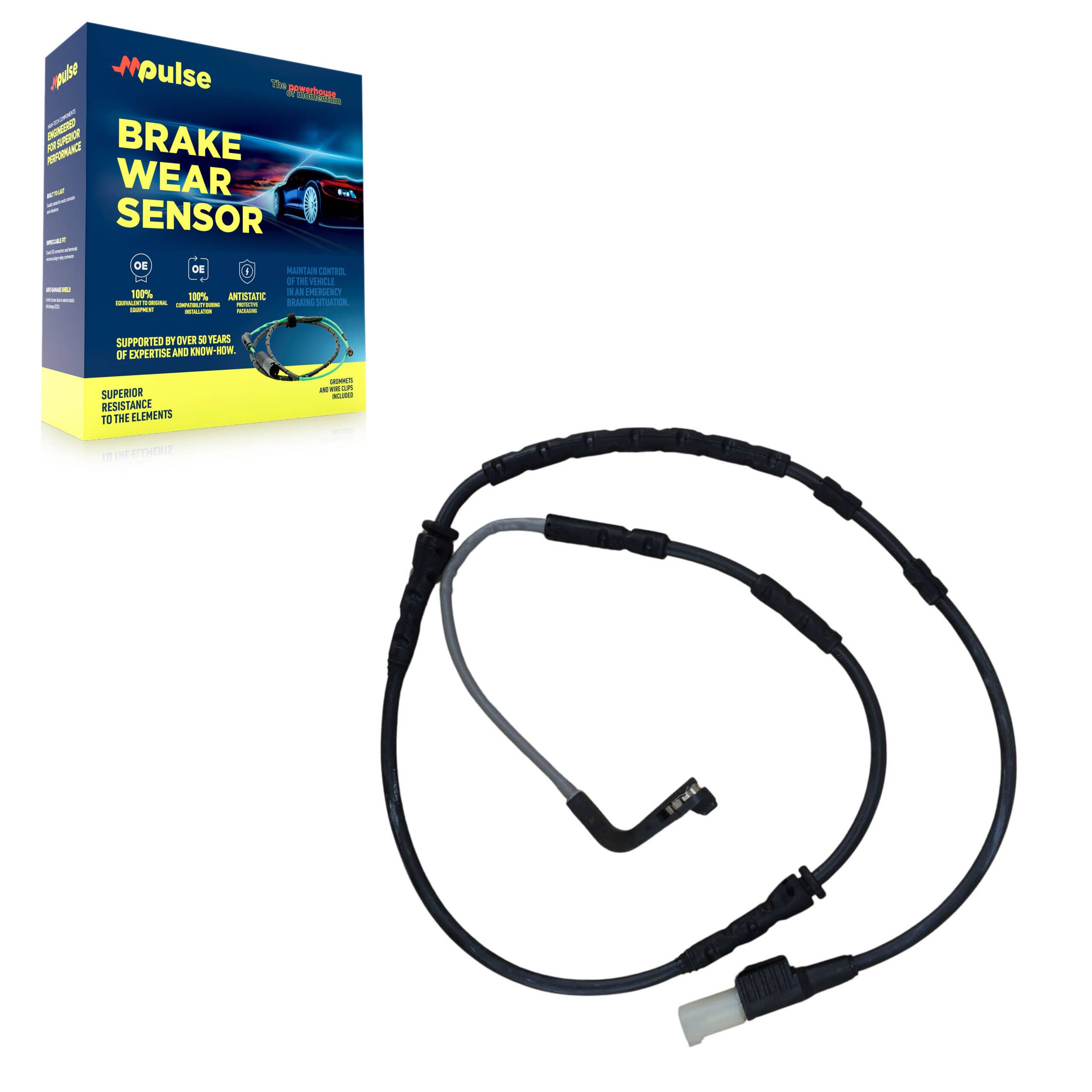 Mpulse - SEN-2BWS0258 - Front Disc Brake Pad Wear Sensor