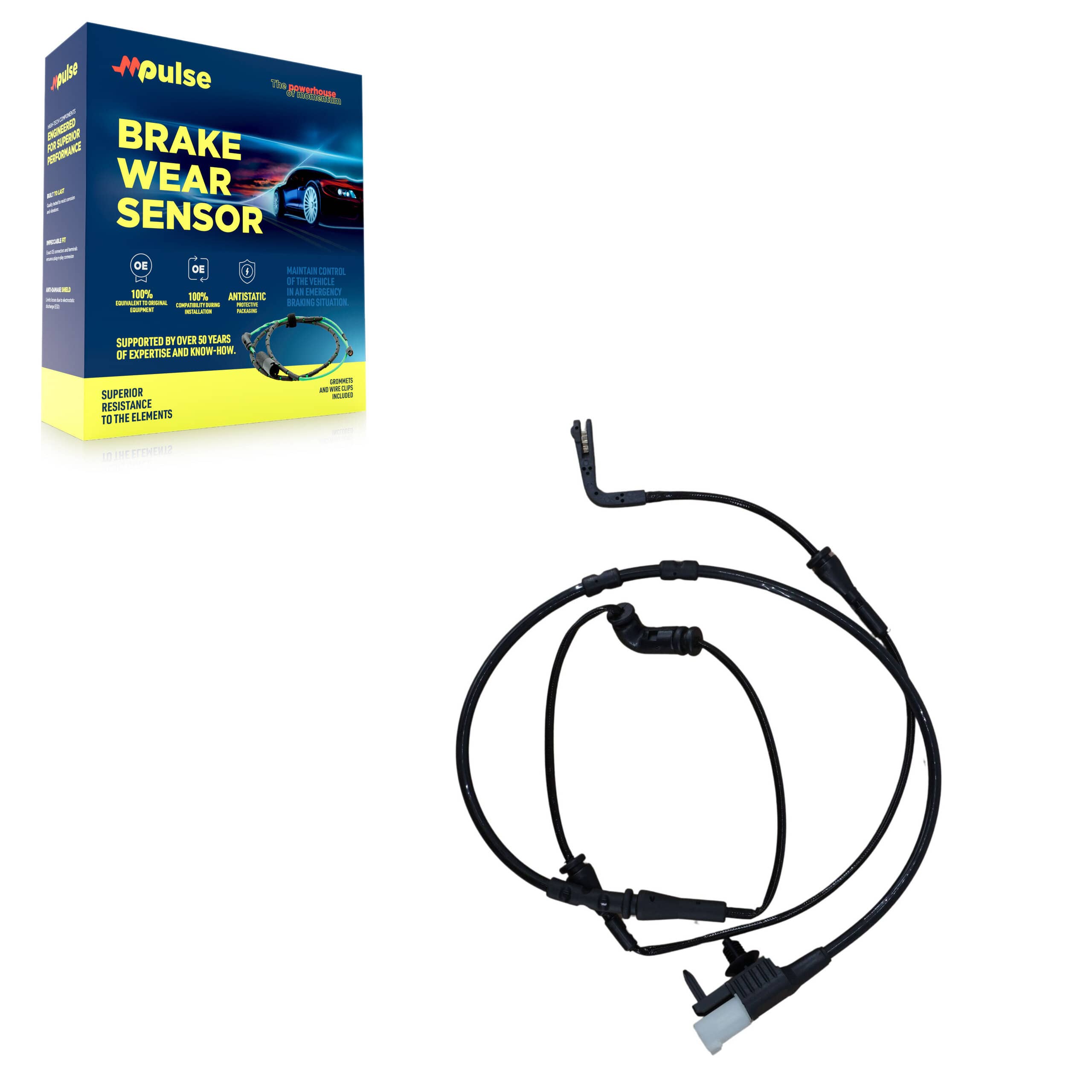 Mpulse - SEN-2BWS0476 - Front Disc Brake Pad Wear Sensor