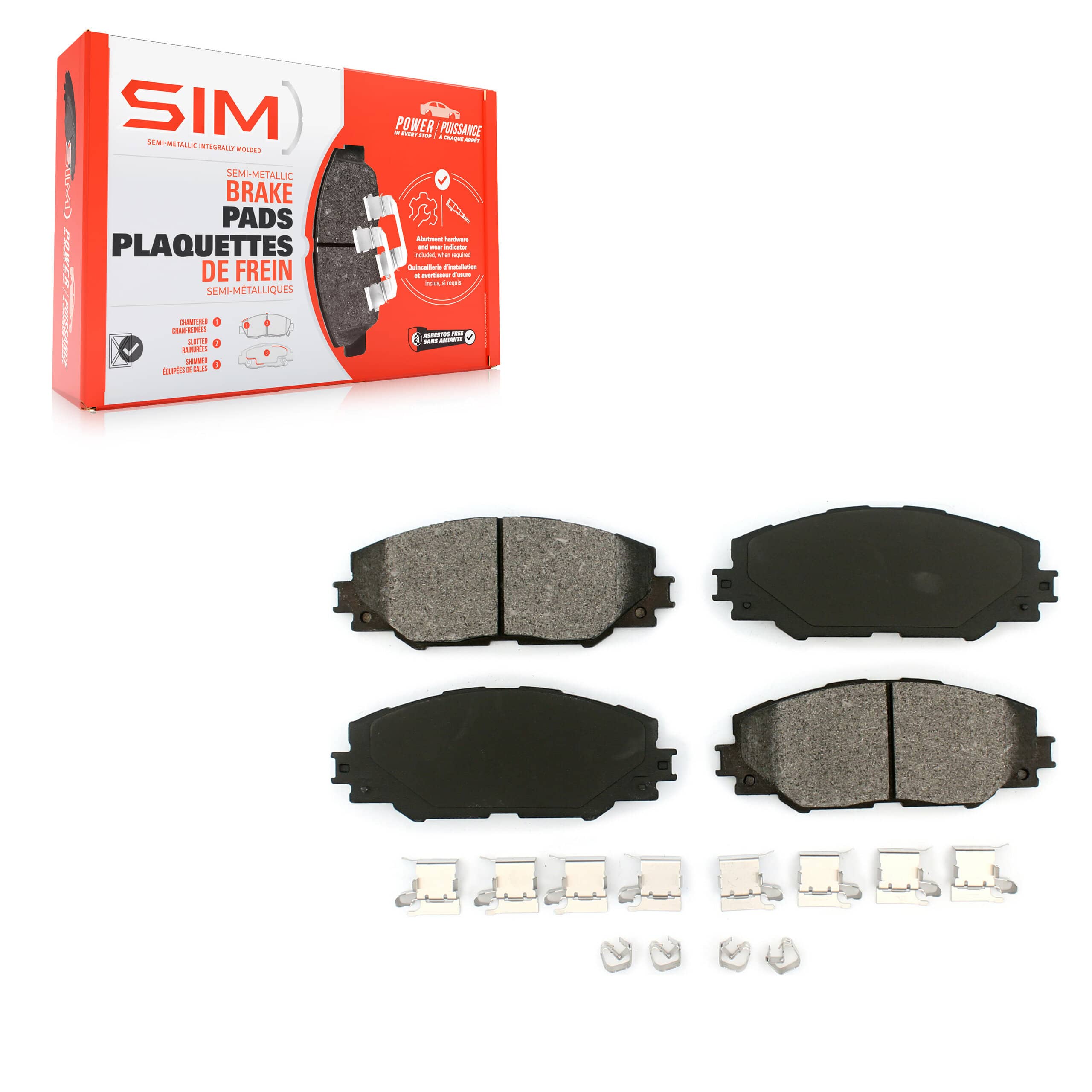 SIM - SIM-1211 - Front Disc Brake Pad