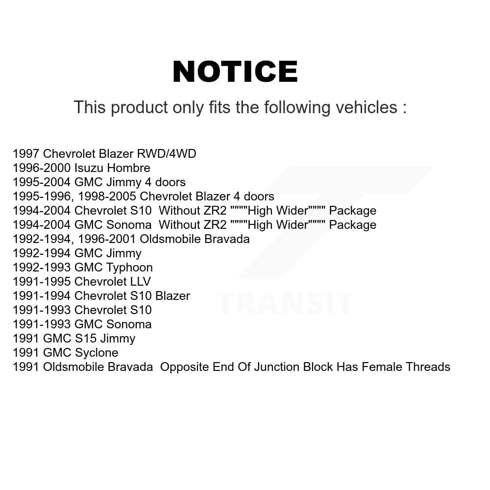 CMX - 12-H38871 - Rear Center Brake Hydraulic Hose image 8