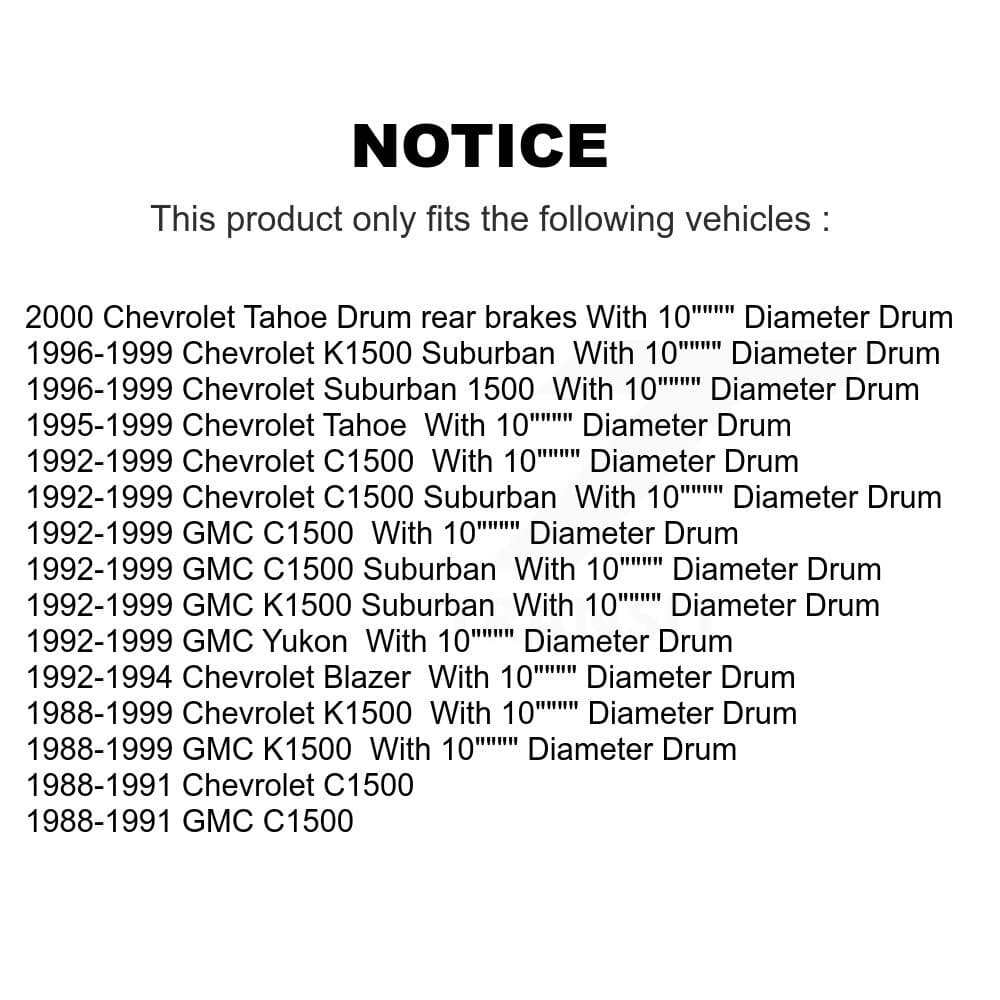 Top Quality - 13-H7276 - Rear Drum Brake Hardware Kit image 6