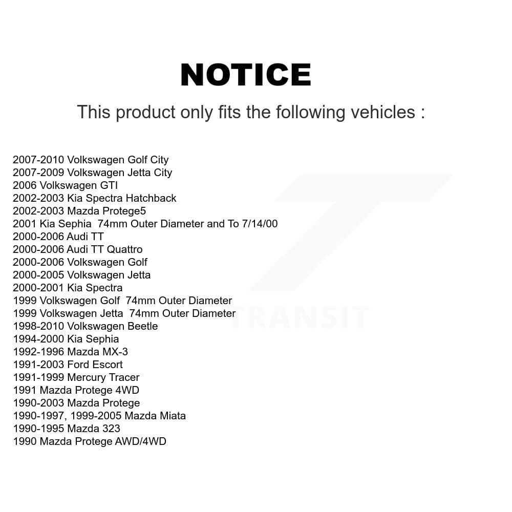 Kugel - 70-510013 - Front Wheel Bearing image 10