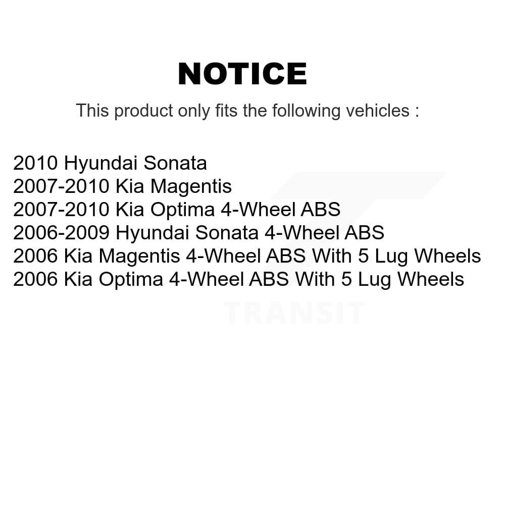 Kugel - 70-512265 - Rear Wheel Bearing and Hub Assembly image 11