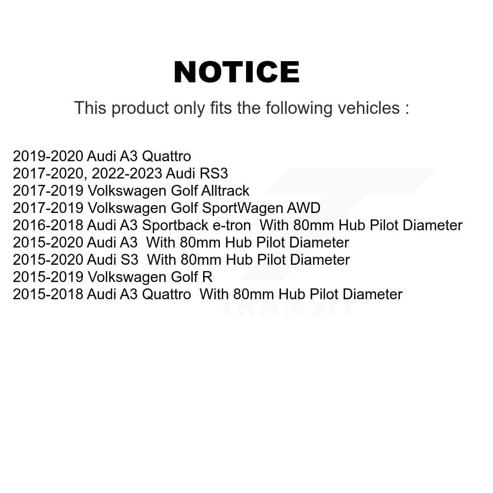 Kugel - 70-512566 - Rear Wheel Bearing and Hub Assembly image 11