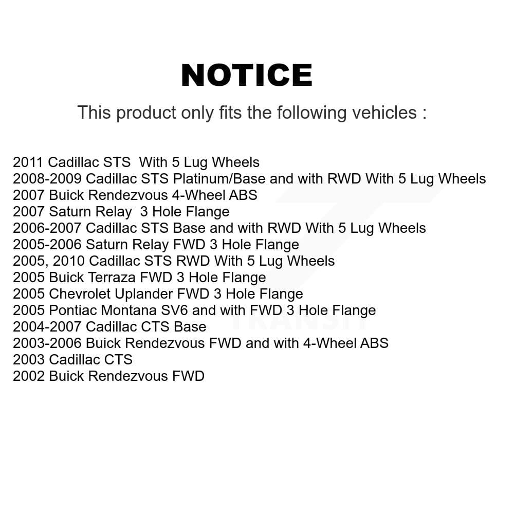 Kugel - 70-513186 - Front Wheel Bearing and Hub Assembly image 11