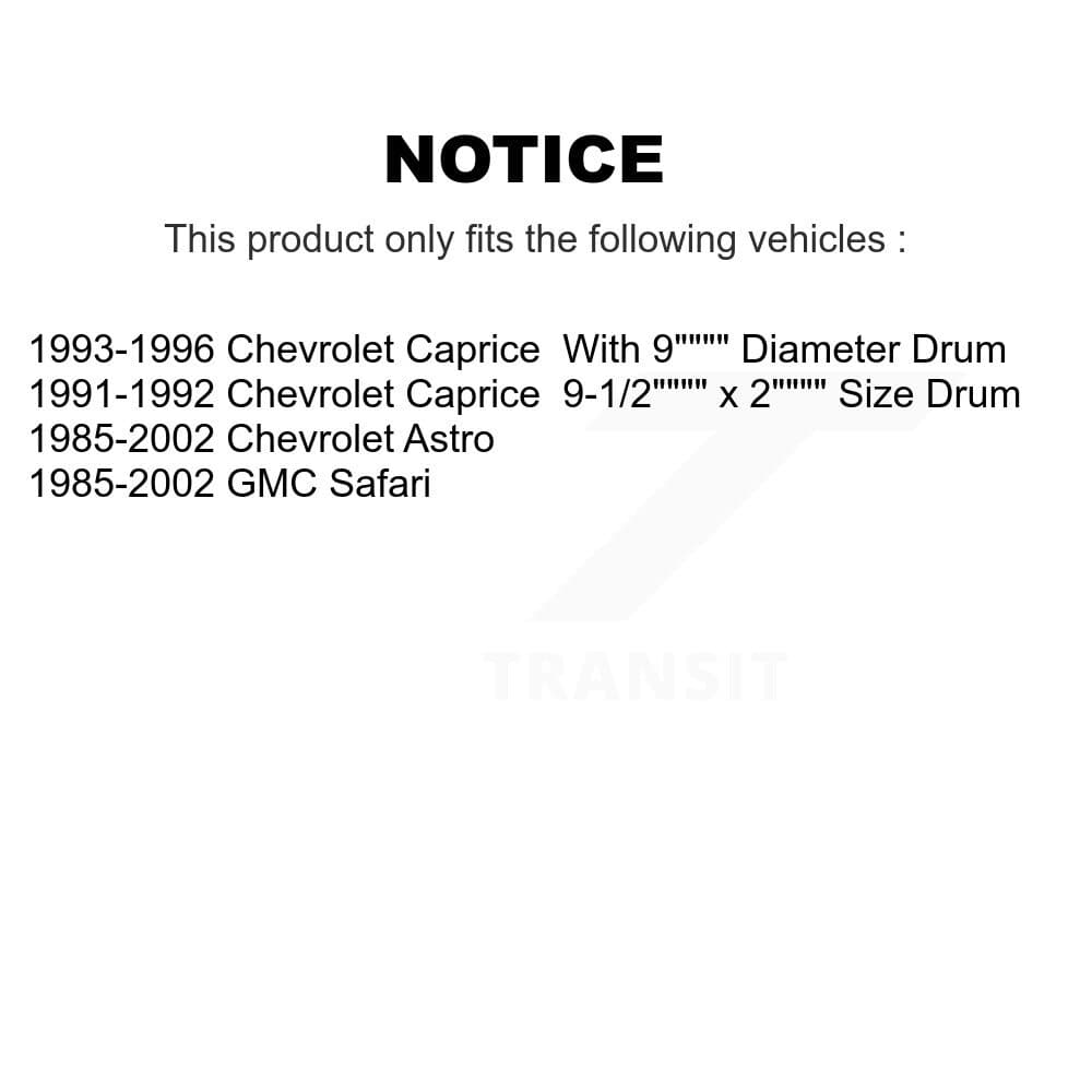 CMX - 8-2034 - Rear Brake Drum image 8