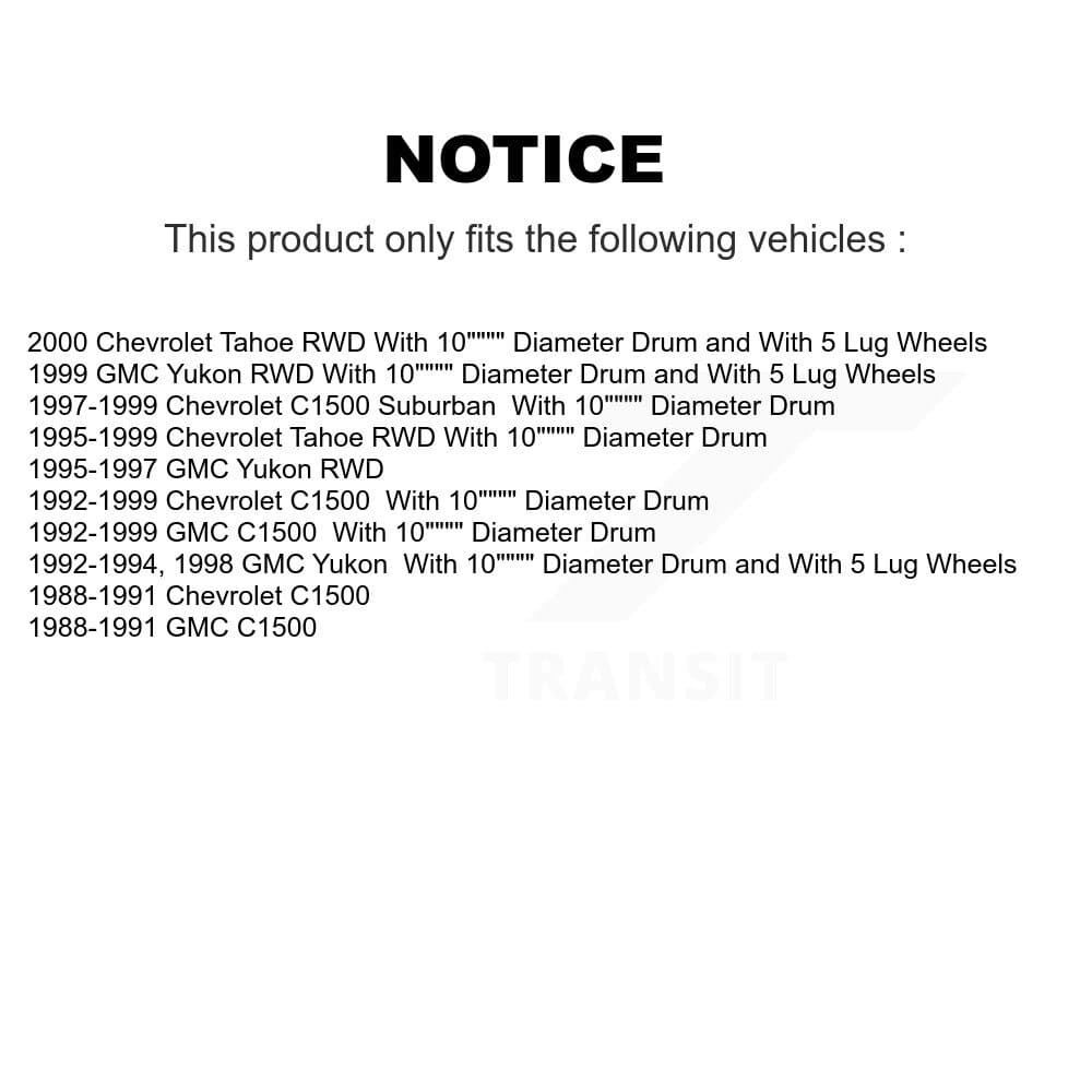 CMX - 8-2572 - Rear Brake Drum image 8