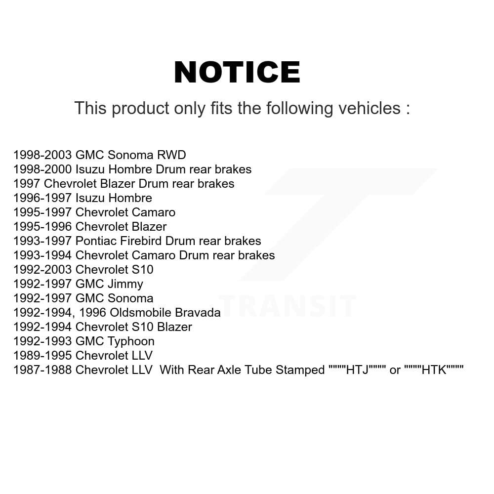 CMX - 8-2585 - Rear Brake Drum image 8