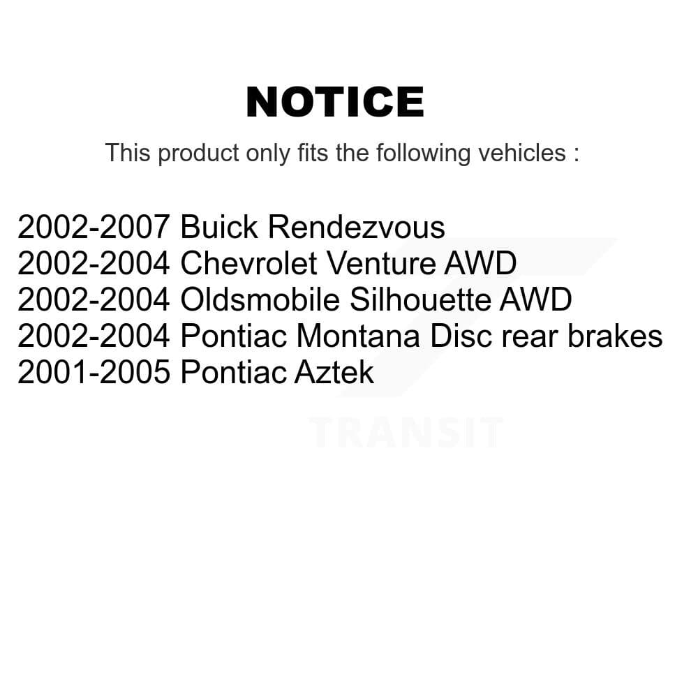 CMX - 8-580044 - Rear Disc Brake Rotor image 13