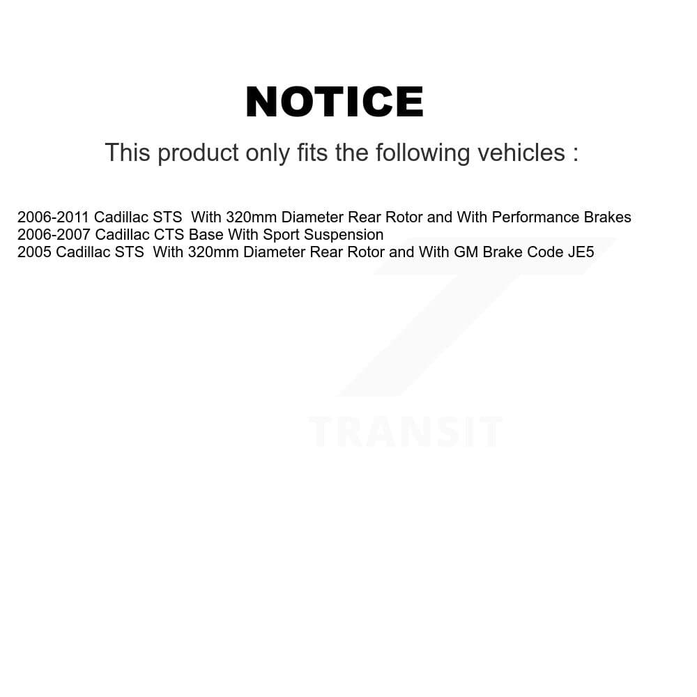 CMX - 8-580364 - Rear Disc Brake Rotor image 13