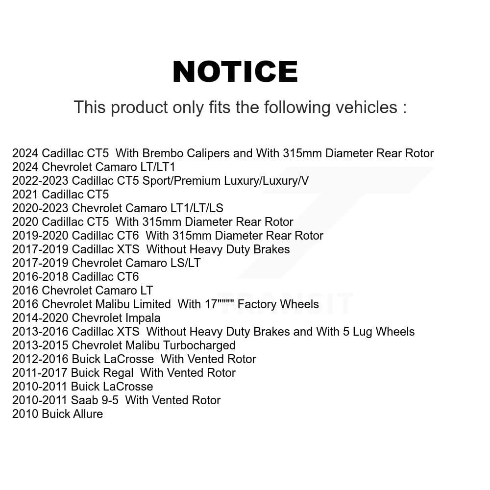 CMX - 8-580771 - Rear Disc Brake Rotor image 13