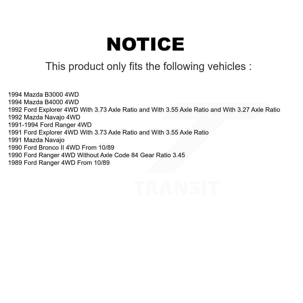 CMX - 8-66416 - Front Disc Brake Rotor and Hub Assembly image 13